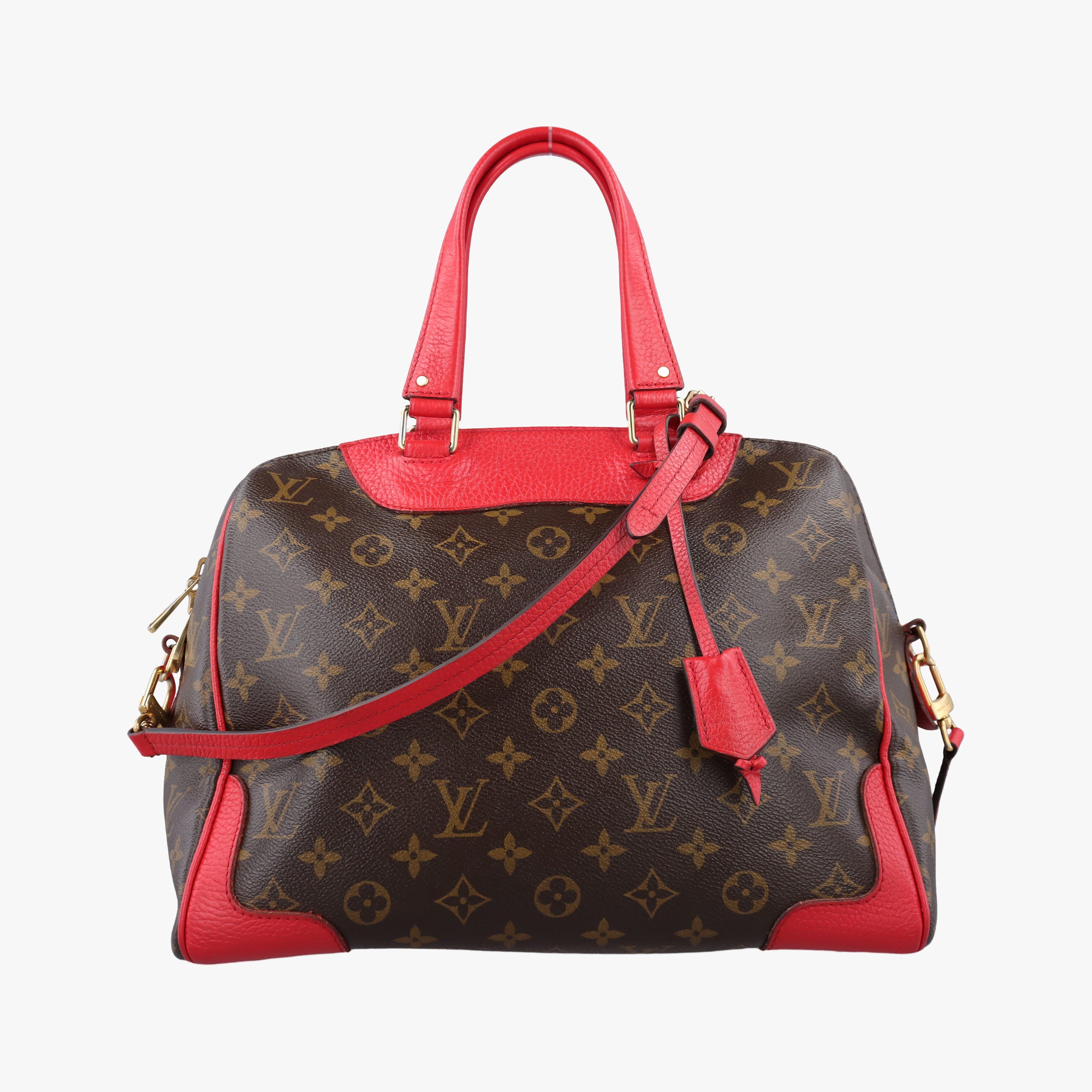 RETIRO PM brown×CERISE Monogram Canvas×calf leather M40546 DR5114レティーロPM モノグラム/ブラウン×スリーズ モノグラムキャンバス×カーフレザー M40546 DR5114