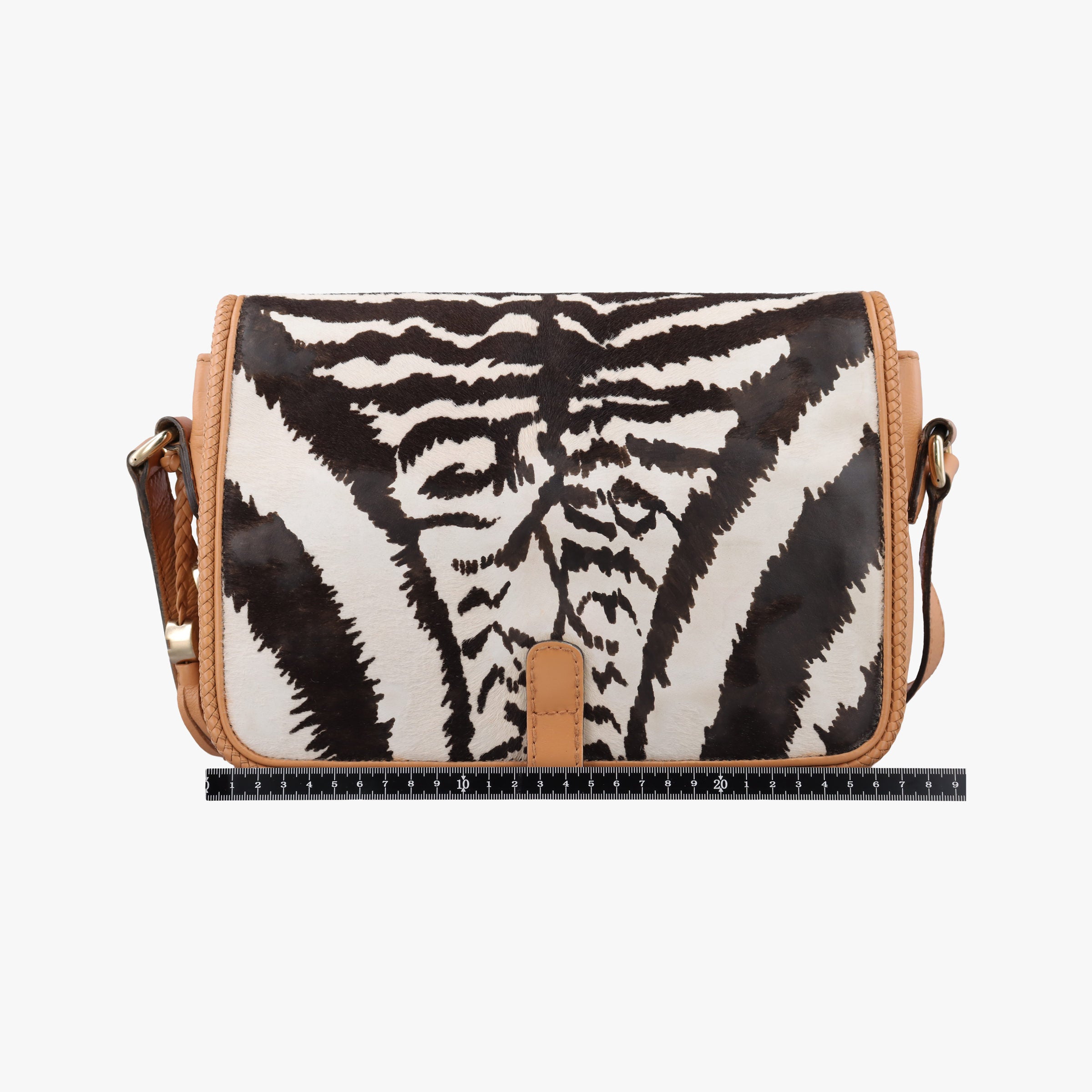 Marrakech zebra print Beige x Black x White ponyhair×Leather 257024 F010811864マラケシュ ゼブラプリント ベージュ×ブラック×ホワイト ハラコ×レザー 257024 F010811864