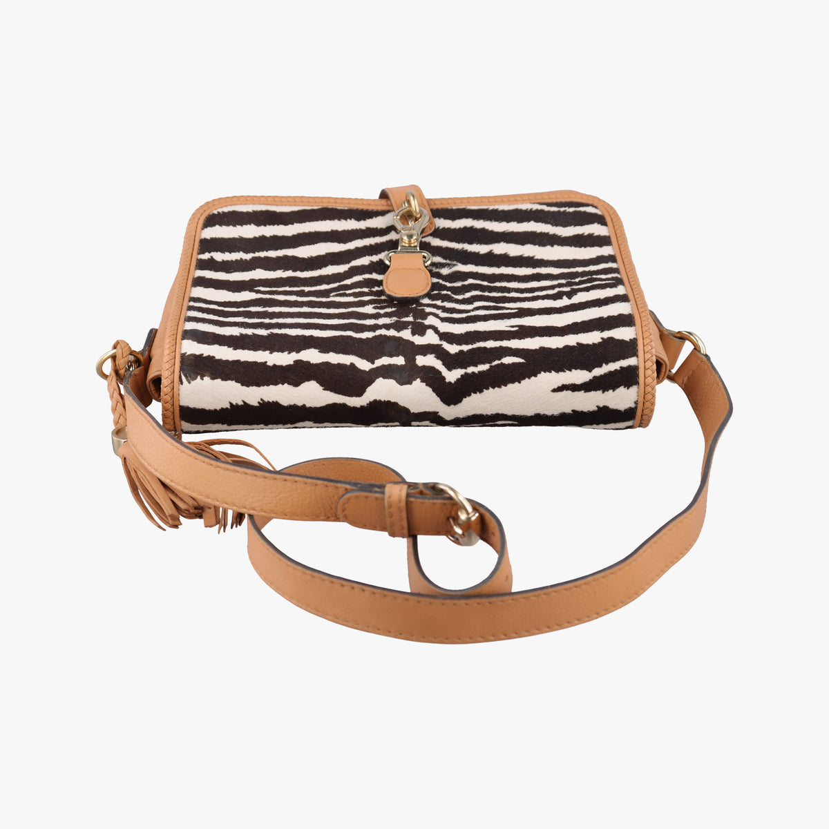 Marrakech zebra print Beige x Black x White ponyhair×Leather 257024 F010811864マラケシュ ゼブラプリント ベージュ×ブラック×ホワイト ハラコ×レザー 257024 F010811864