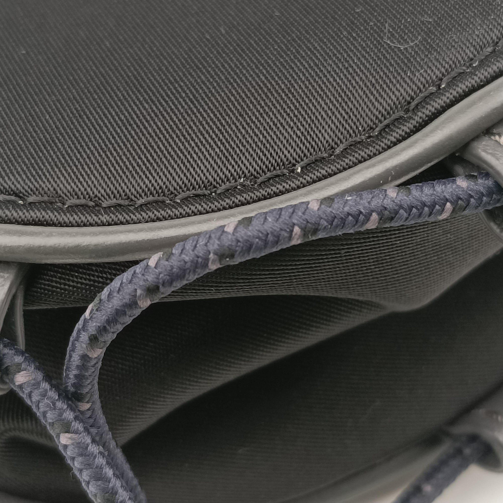 saddle Black Leather×Nylon 27-BO-0291サドル ブラック レザー×ナイロン 27-BO-0291