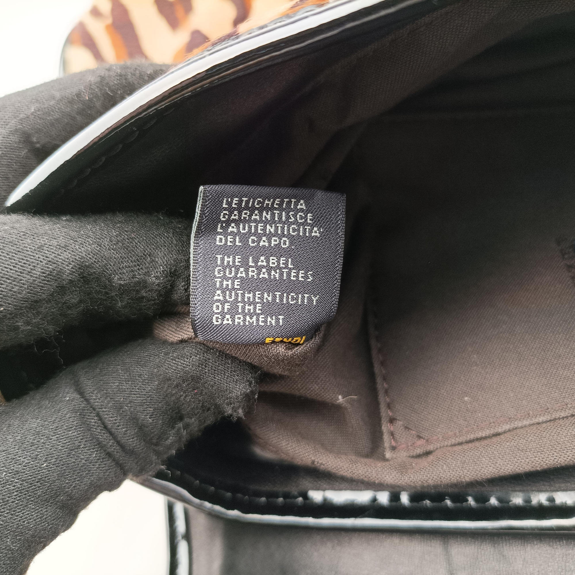 B Bag Brown pony hair 8BN165 2305/8BN165/CXM/069Bバッグ ブラウン ハラコ 8BN165 2305/8BN165/CXM/069