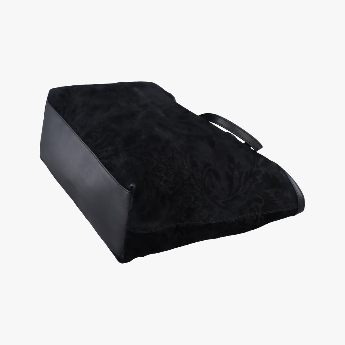 Goldmark Top Handle Black Suede 305585 D012707322ゴールドマークトップハンドル ブラック スエード 305585 D012707322