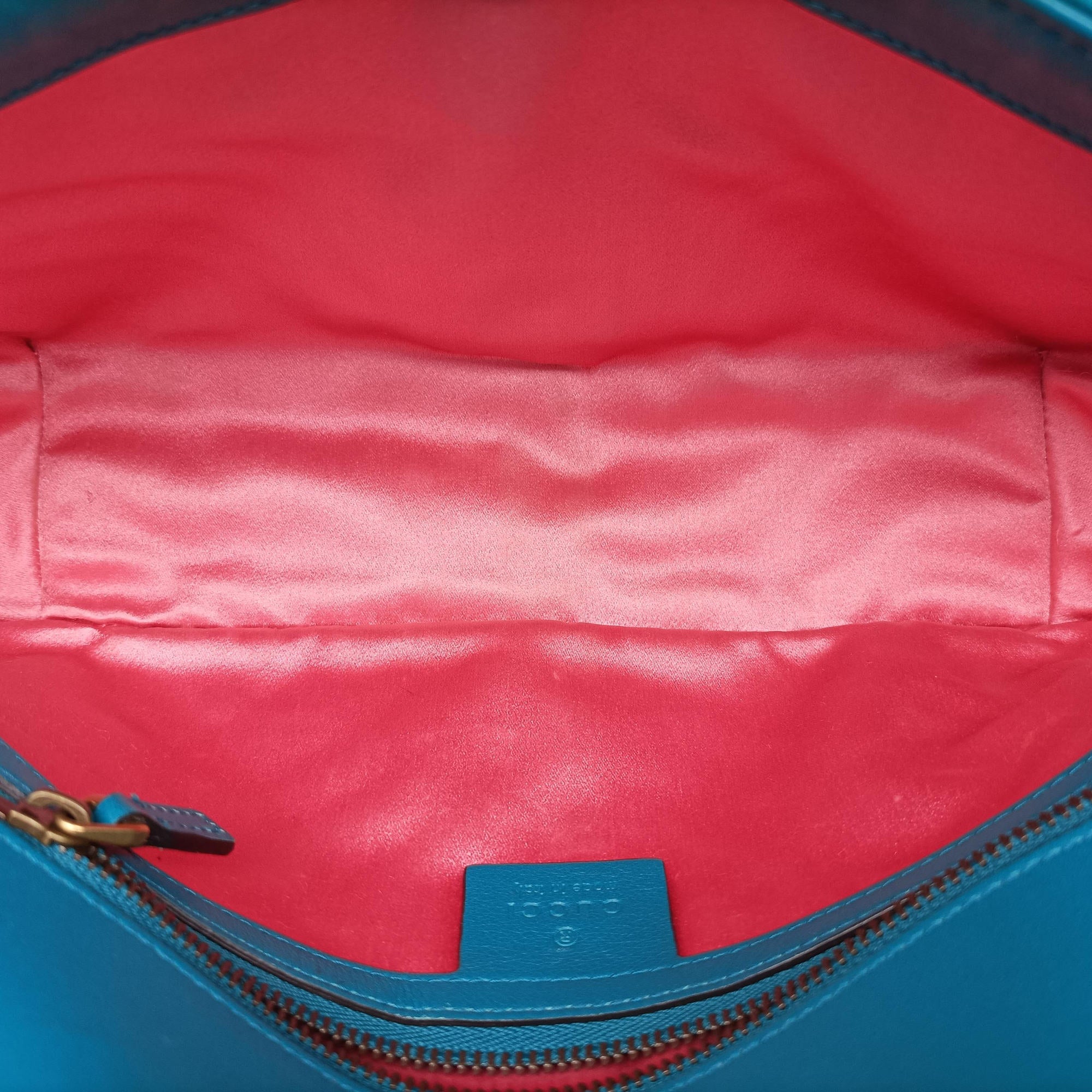 GG Marmont Blue velour 443497 F022343874GGマーモント ブルー ベロア 443497 F022343874