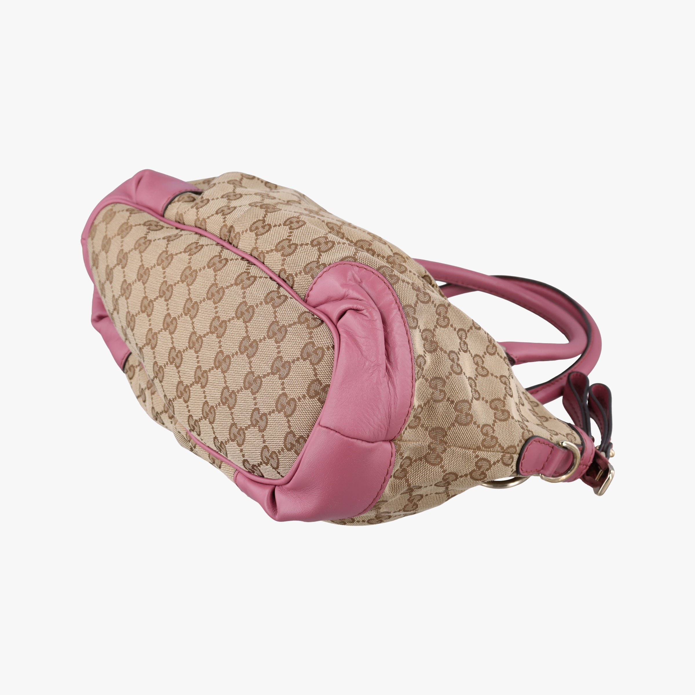Sukey Beige × Pink Canvas×Leather 247902 H013146544スーキー ベージュ x ピンク キャンバス×レザー 247902 H013146544