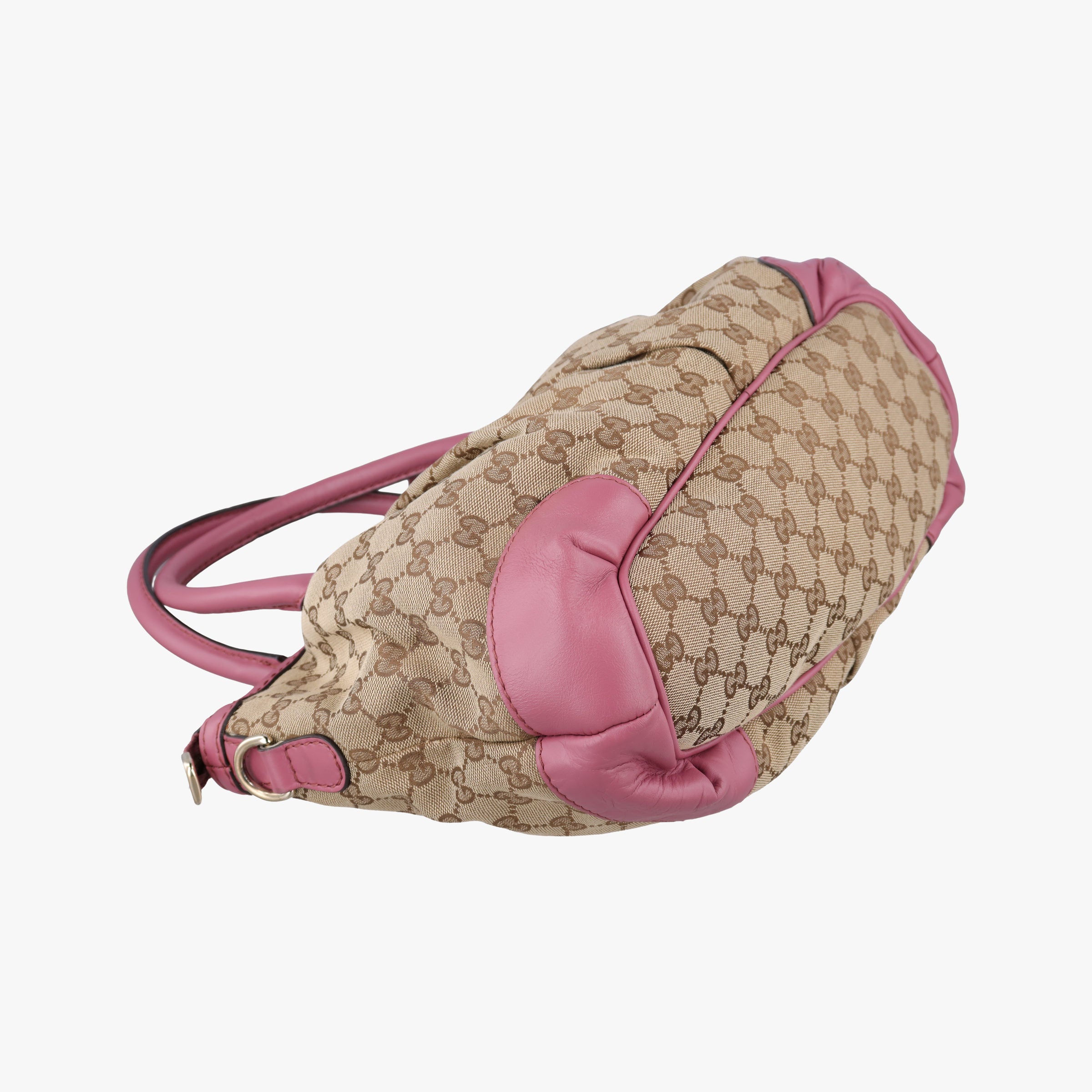 Sukey Beige × Pink Canvas×Leather 247902 H013146544スーキー ベージュ x ピンク キャンバス×レザー 247902 H013146544