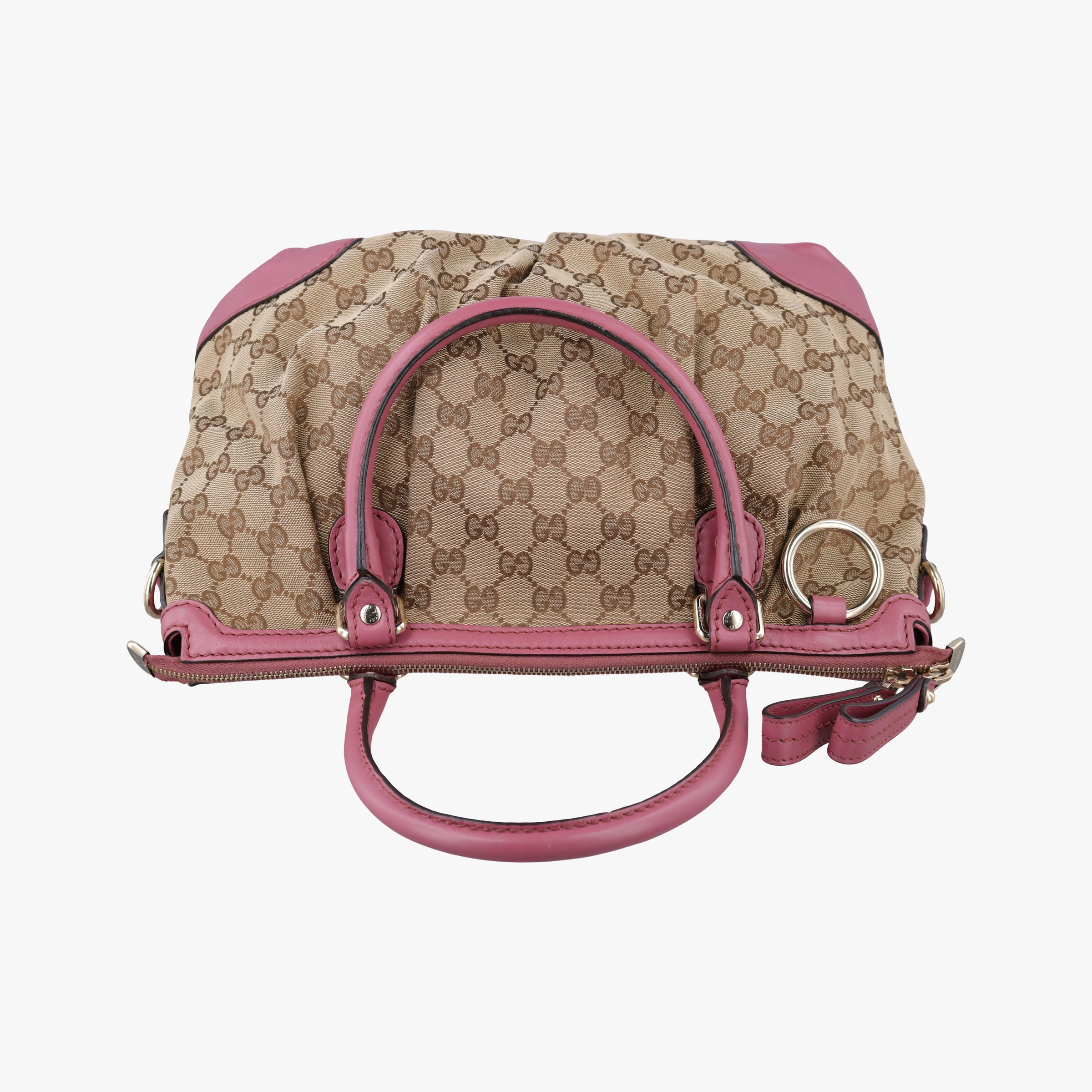 Sukey Beige × Pink Canvas×Leather 247902 H013146544スーキー ベージュ x ピンク キャンバス×レザー 247902 H013146544