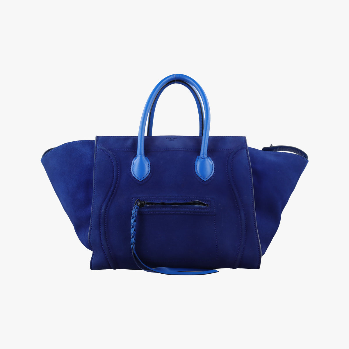 Luggage Square Phantom Blue suede S-NA-1101ラゲージスクエアファントム ブルー スエード S-NA-1101
