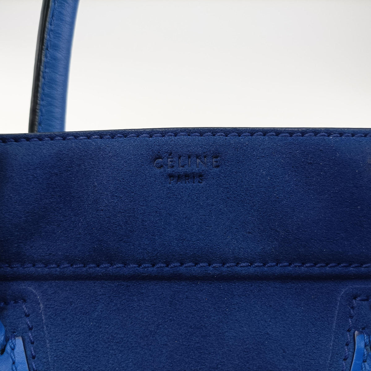 Luggage Square Phantom Blue suede S-NA-1101ラゲージスクエアファントム ブルー スエード S-NA-1101