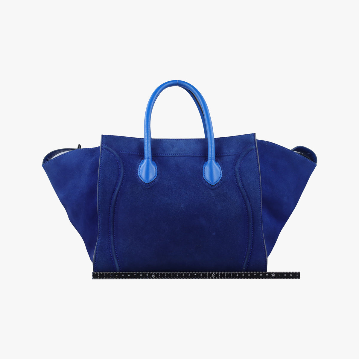 Luggage Square Phantom Blue suede S-NA-1101ラゲージスクエアファントム ブルー スエード S-NA-1101