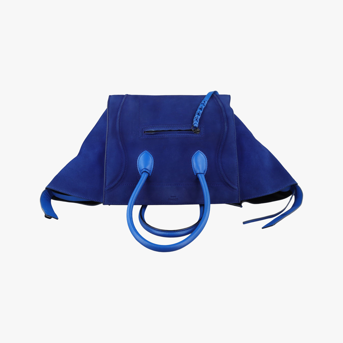 Luggage Square Phantom Blue suede S-NA-1101ラゲージスクエアファントム ブルー スエード S-NA-1101