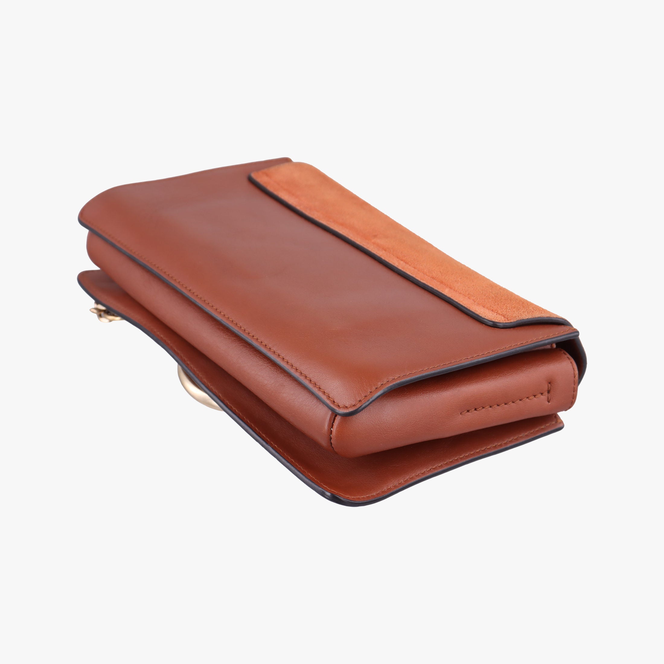 FAYE Brown Suede × leather 01-17-68-65フェイ ブラウン スエード×レザー 01-17-68-65