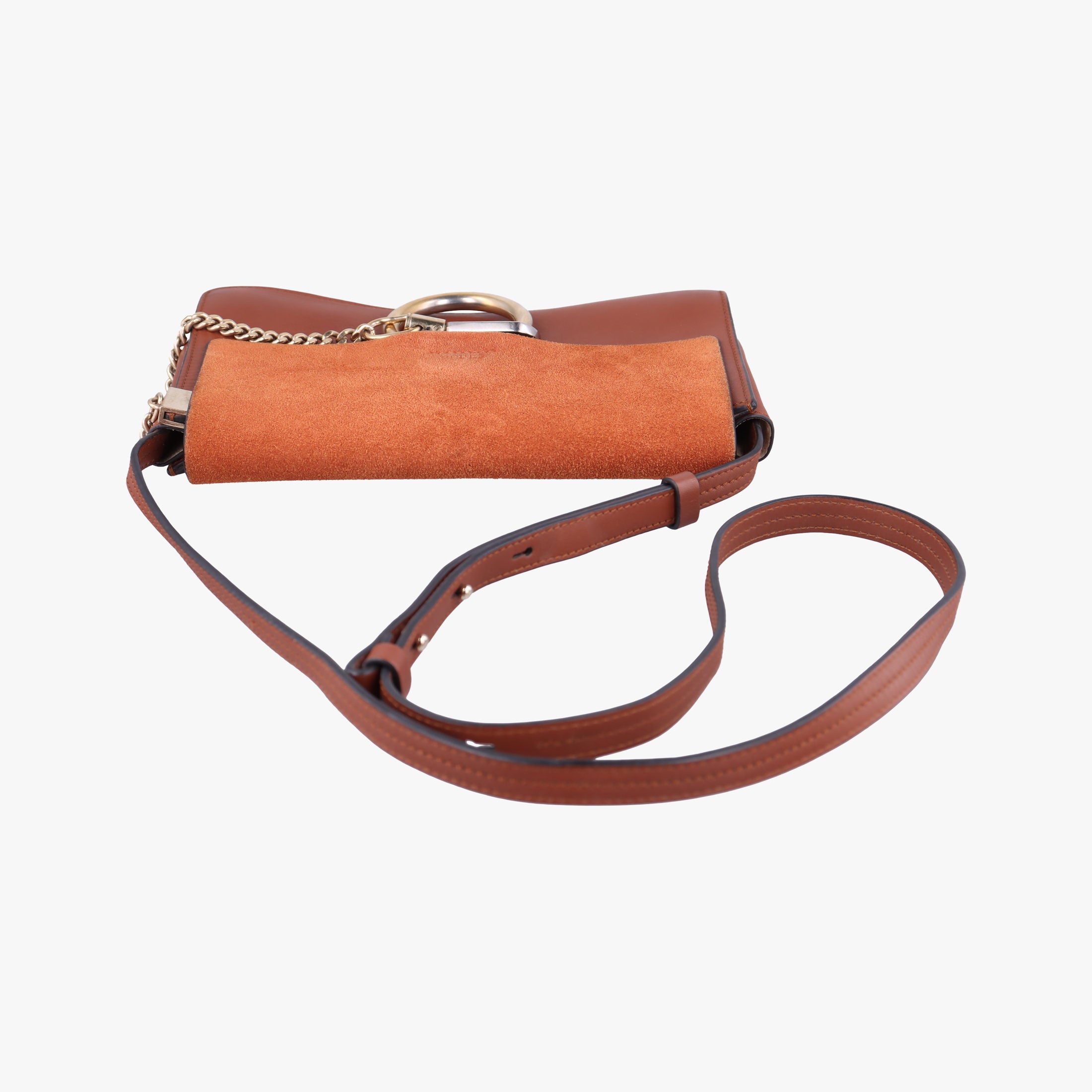 FAYE Brown Suede × leather 01-17-68-65フェイ ブラウン スエード×レザー 01-17-68-65