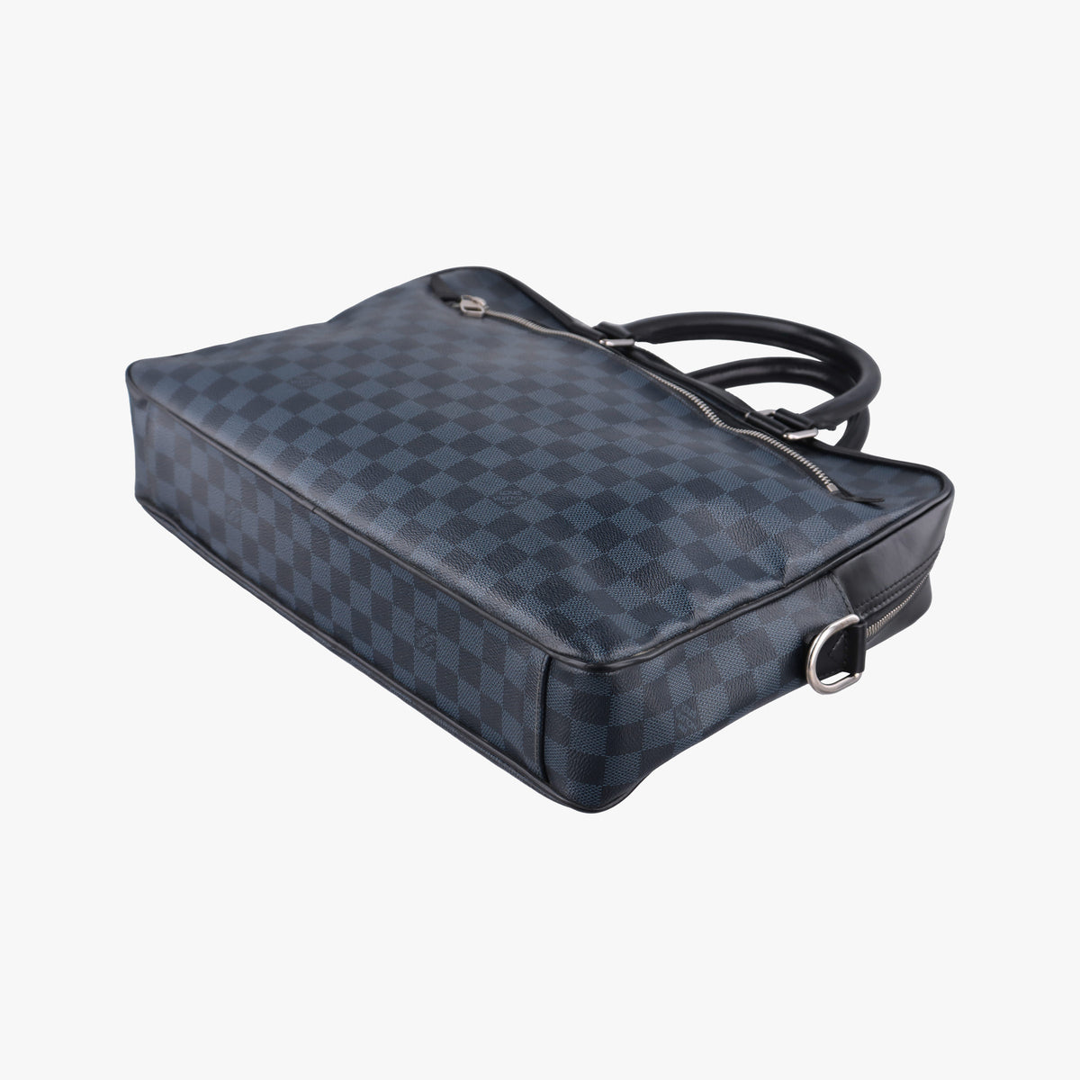 Porte-Documents Business Cobalt×Noir Damier canvas N41347 FL0164ポルトドキュマン ビジネス コバルト×ノワール ダミエ キャンバス N41347 FL0164