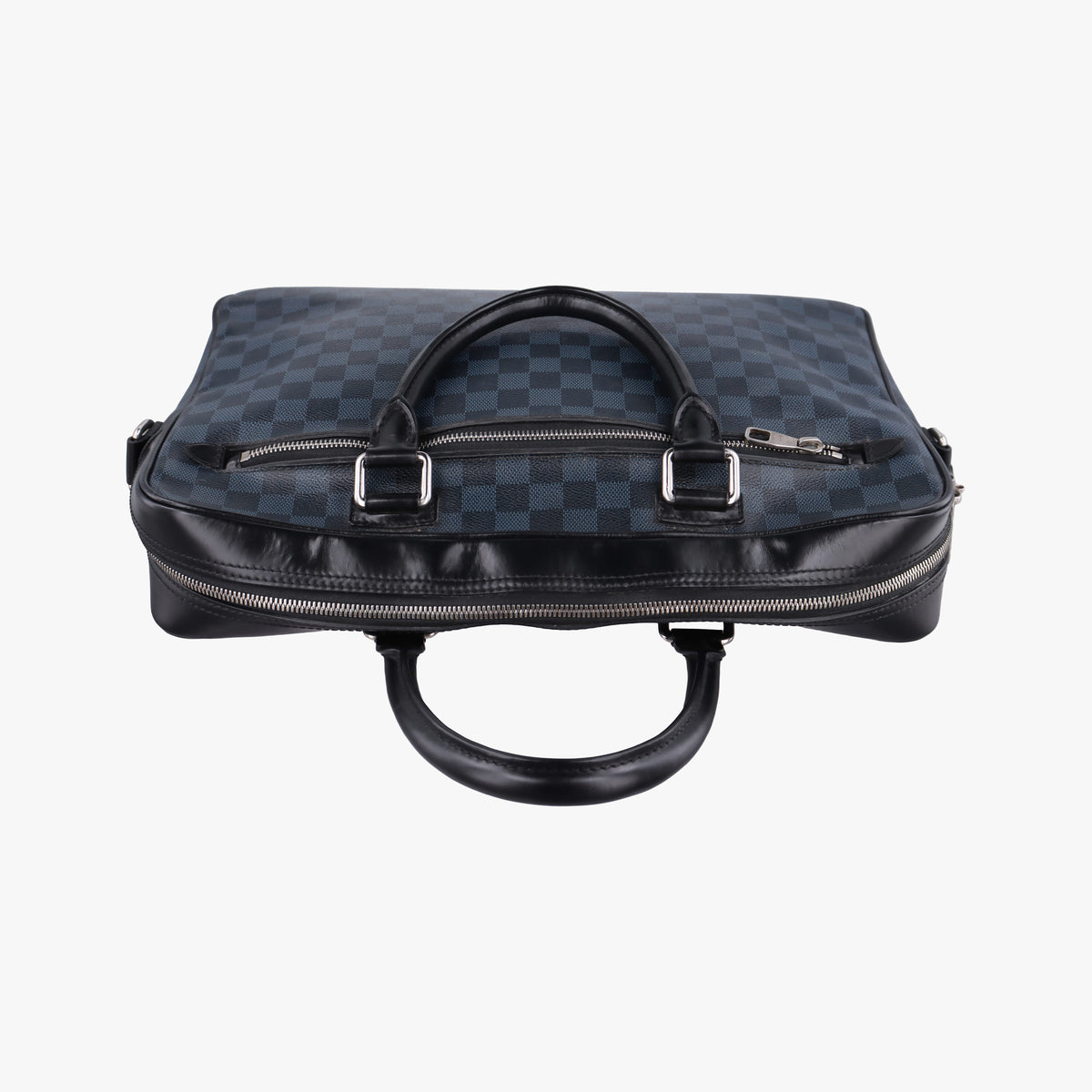 Porte-Documents Business Cobalt×Noir Damier canvas N41347 FL0164ポルトドキュマン ビジネス コバルト×ノワール ダミエ キャンバス N41347 FL0164