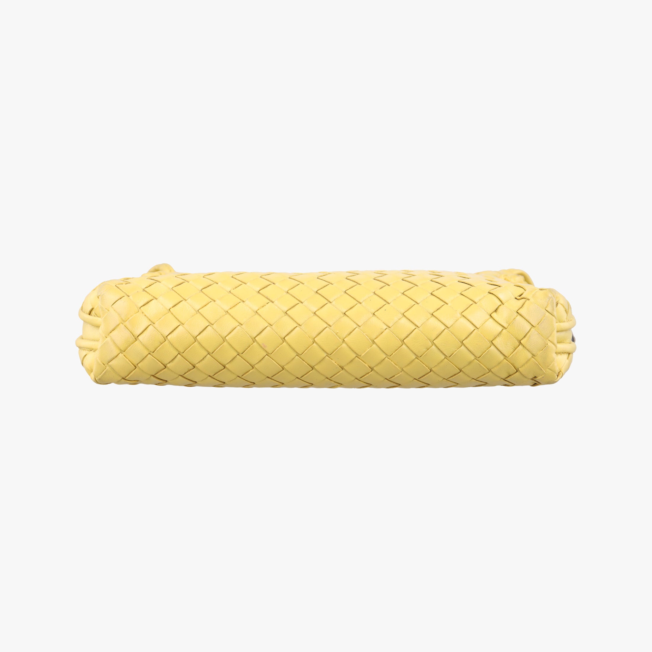 NODINI Intrecciato Yellow lambskin B01544145Jノディーニ イントレチャート イエロー ラムスキン B01544145J