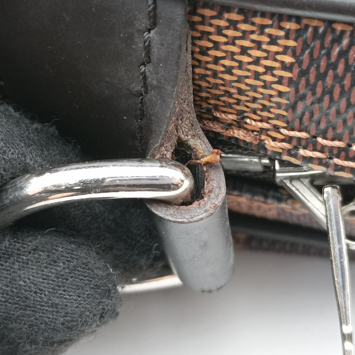 Porte Documents Voyage EBENE Damier Canvas N41466 GI0197ポルトドキュマン ヴォワヤージュ エベヌ ダミエキャンバス N41466 GI0197