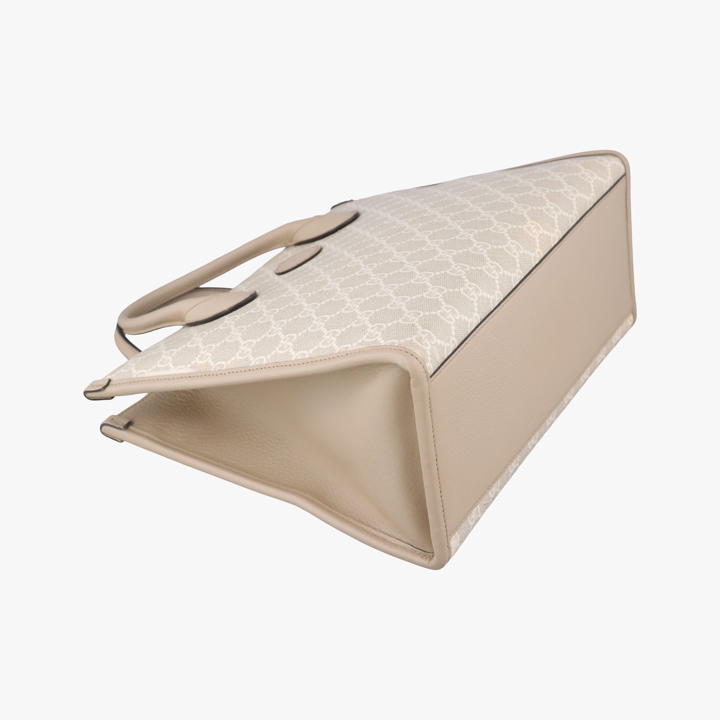 Interlocking G Beige PVC coated canvas×Leather 659983 G039238286インターロッキングG ベージュ PVCコーティングキャンバス×レザー 659983 G039238286