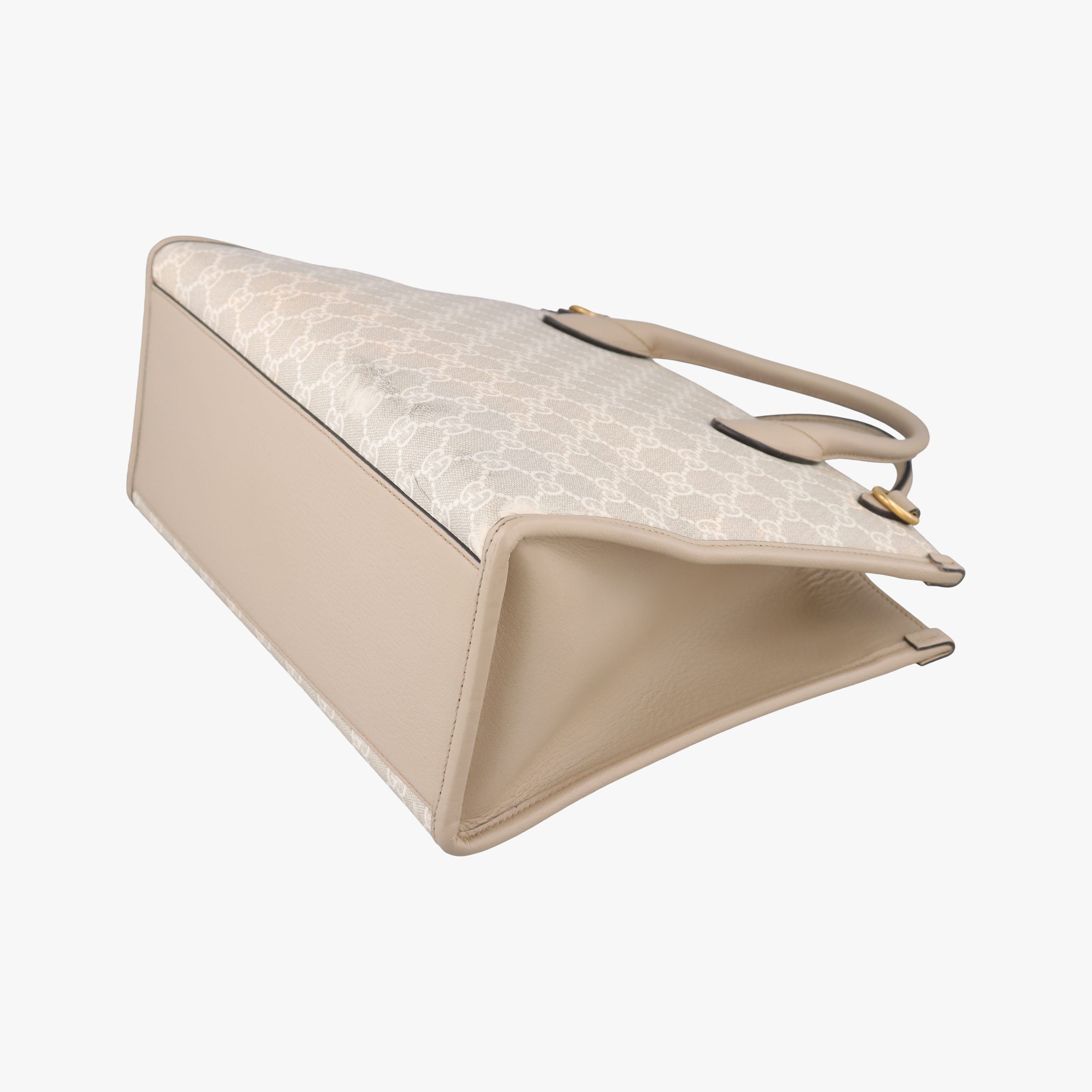 Interlocking G Beige PVC coated canvas×Leather 659983 G039238286インターロッキングG ベージュ PVCコーティングキャンバス×レザー 659983 G039238286