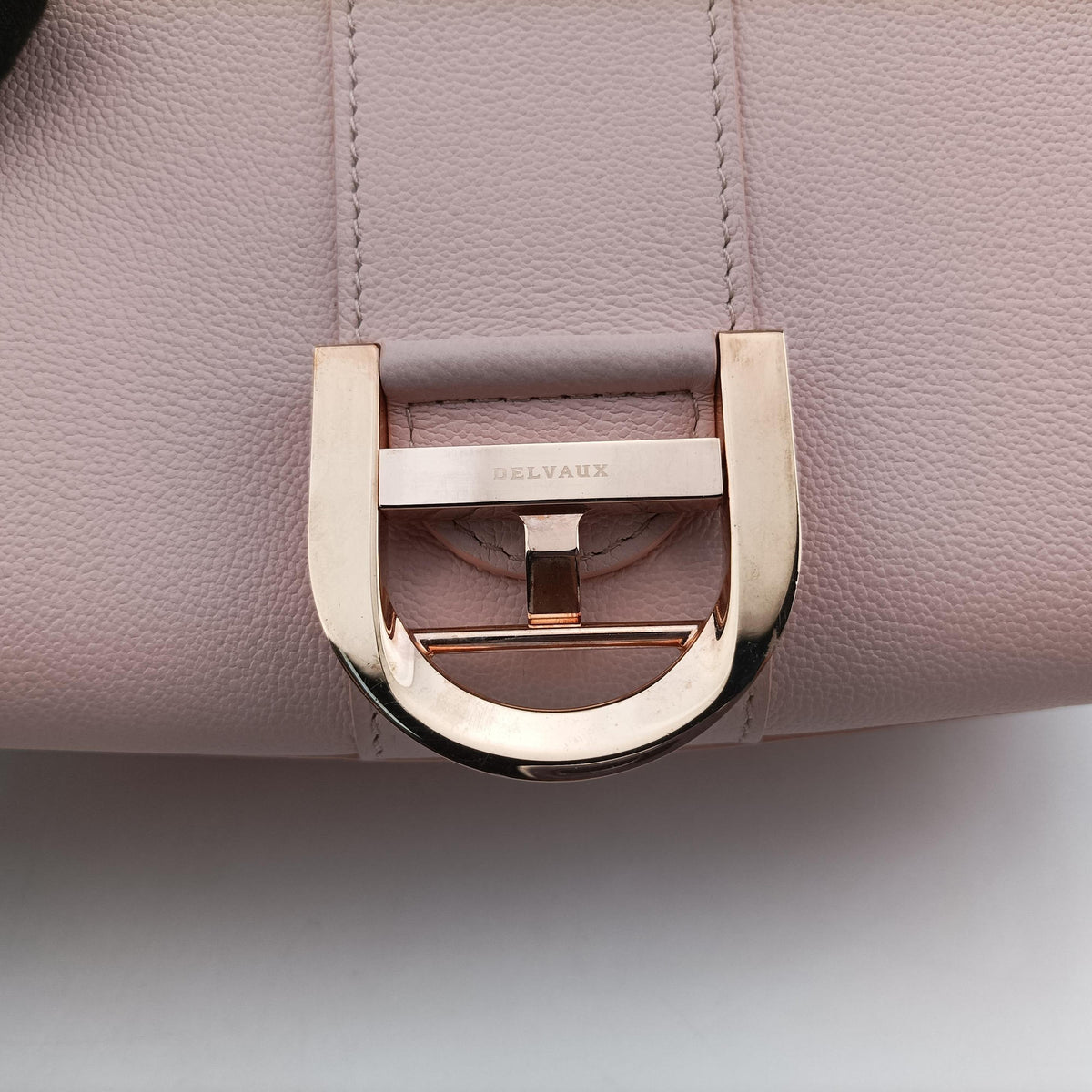 Pre-owned Delvaux Brillant Pink Leather shoulderbag | stylenewstar