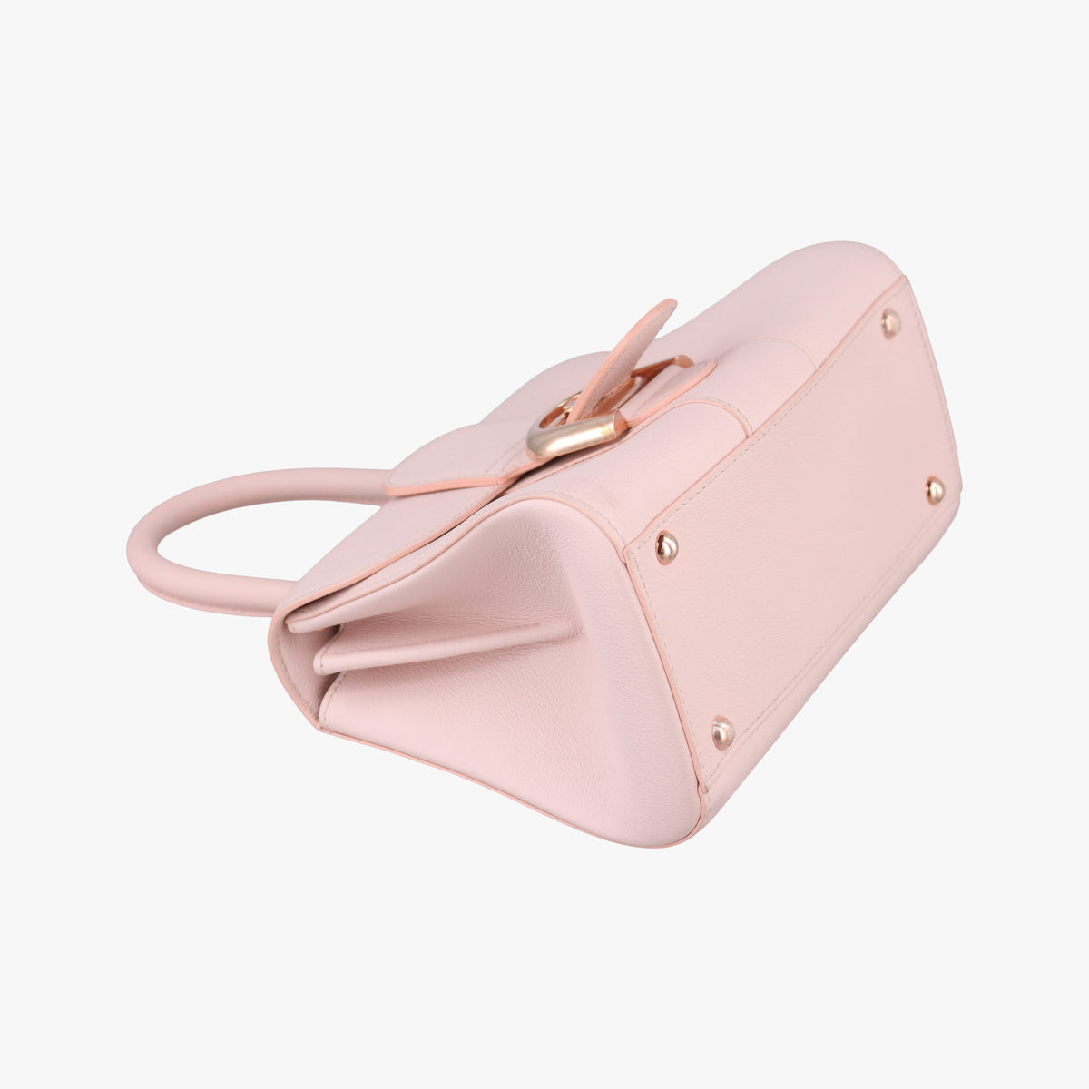 Pre-owned Delvaux Brillant Pink Leather shoulderbag | stylenewstar