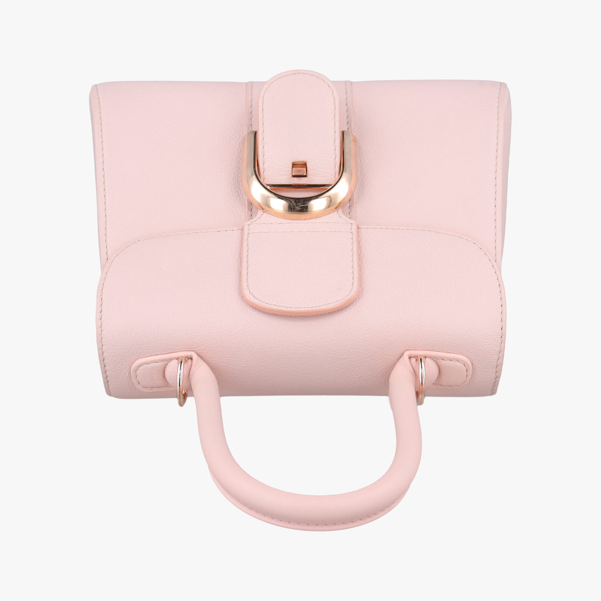 Pre-owned Delvaux Brillant Pink Leather shoulderbag | stylenewstar