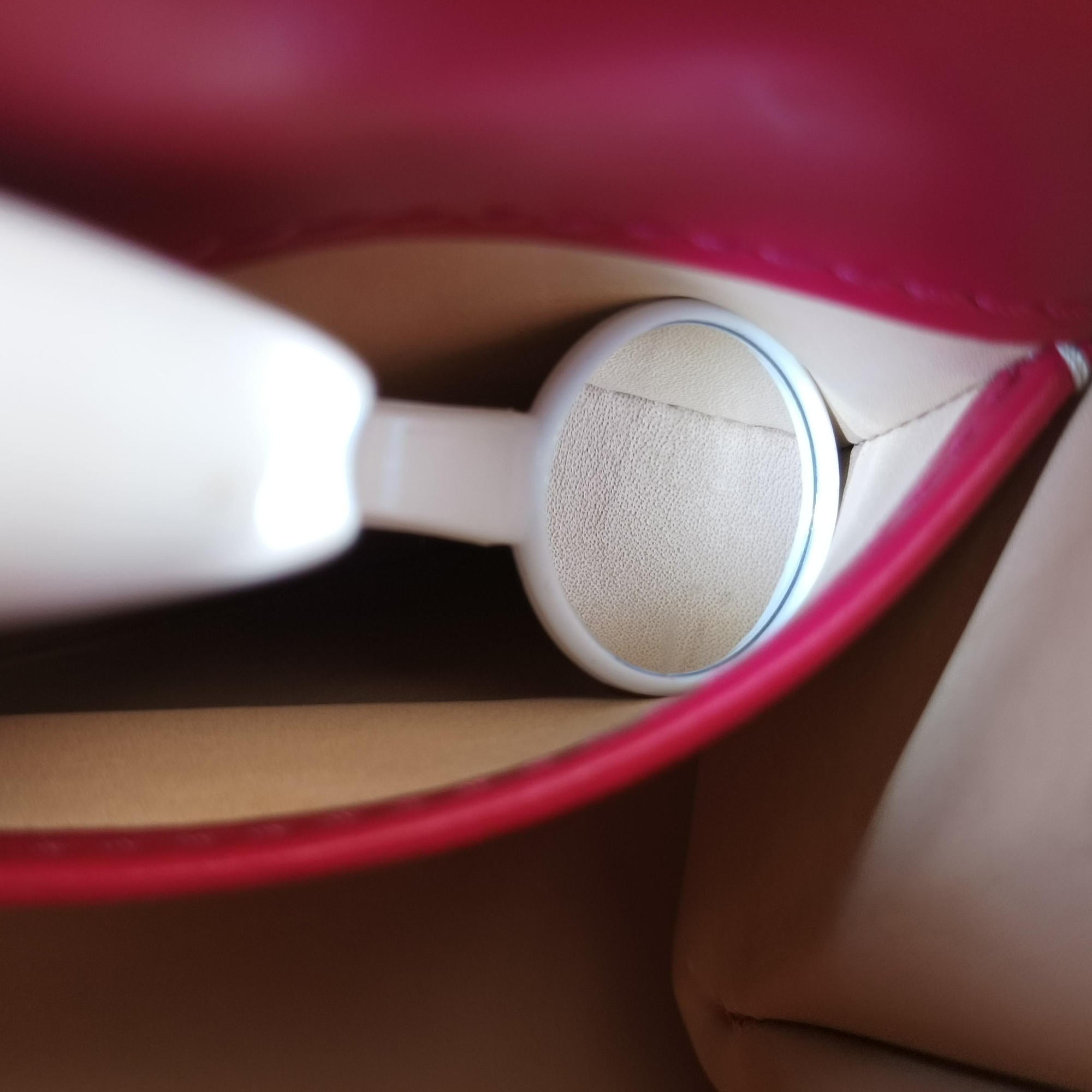 Brillant Mini Rose leather Lot number unknownブリヨン ミニ ローズ レッド レザー 製番不明