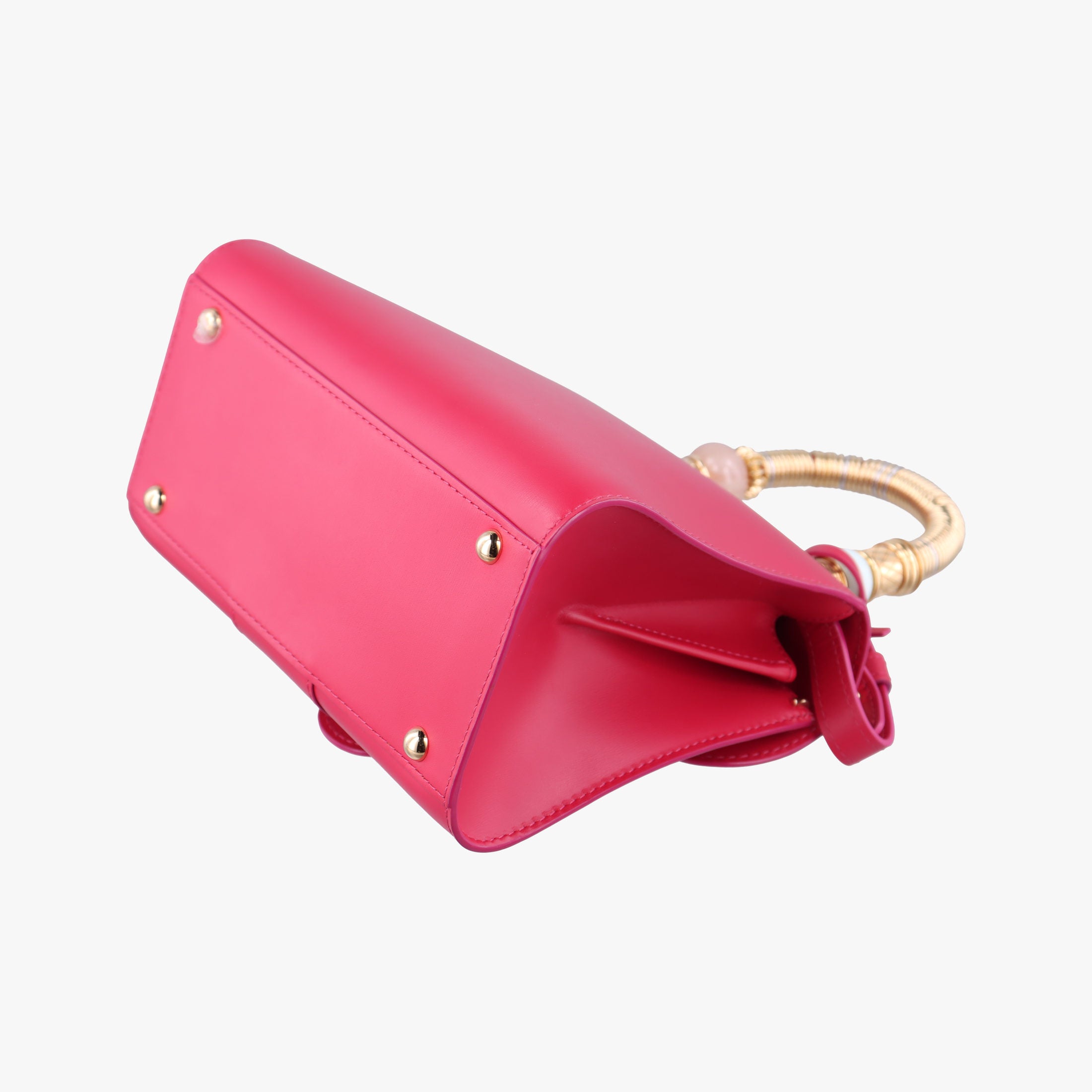 Brillant Mini Rose leather Lot number unknownブリヨン ミニ ローズ レッド レザー 製番不明