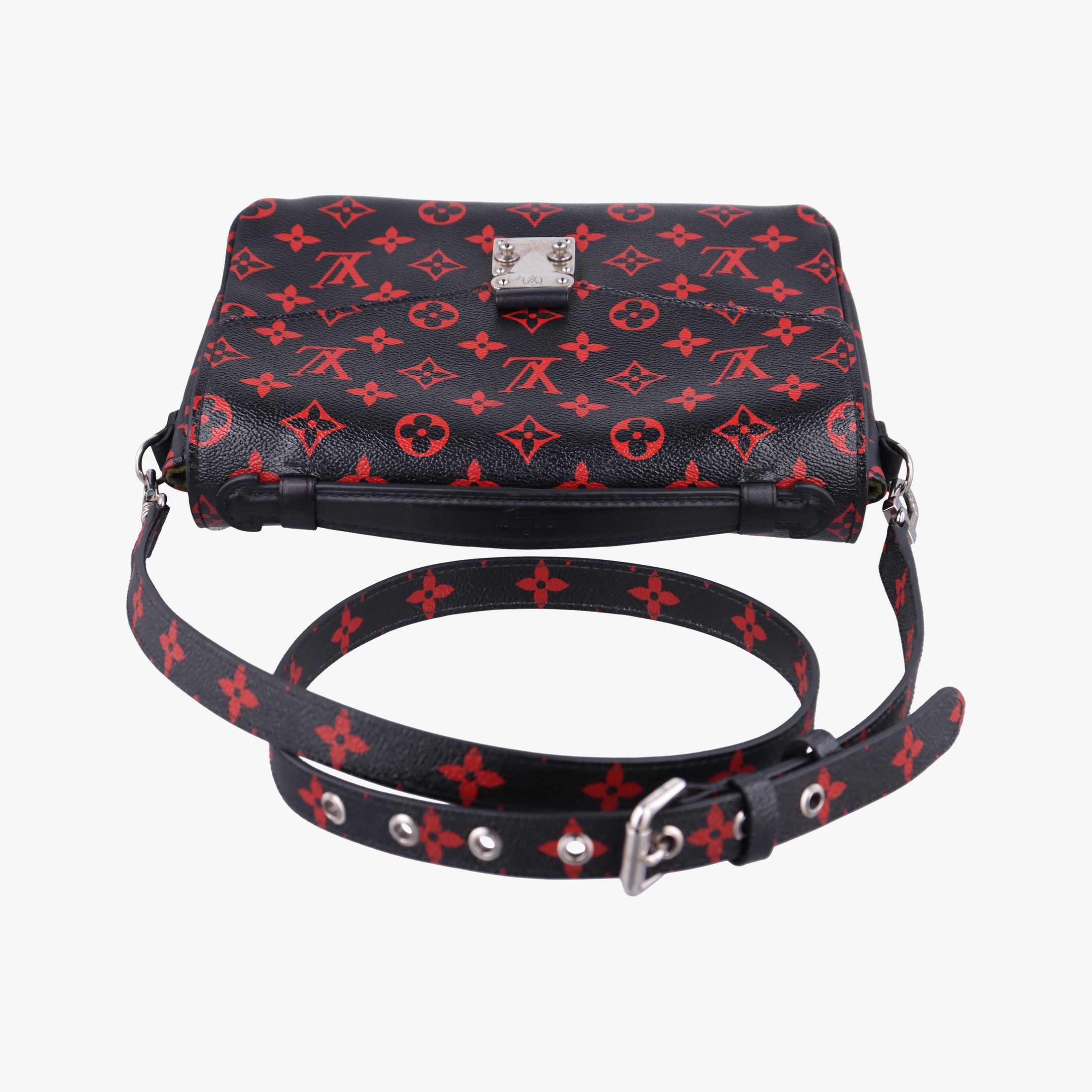 Pochette Metis MM Noir×ROUGE Monogram Infrarouge M41462 DR0117ポシェット メティス MM ノワール×ルージュ モノグラム アンフラルージュ M41462 DR0117