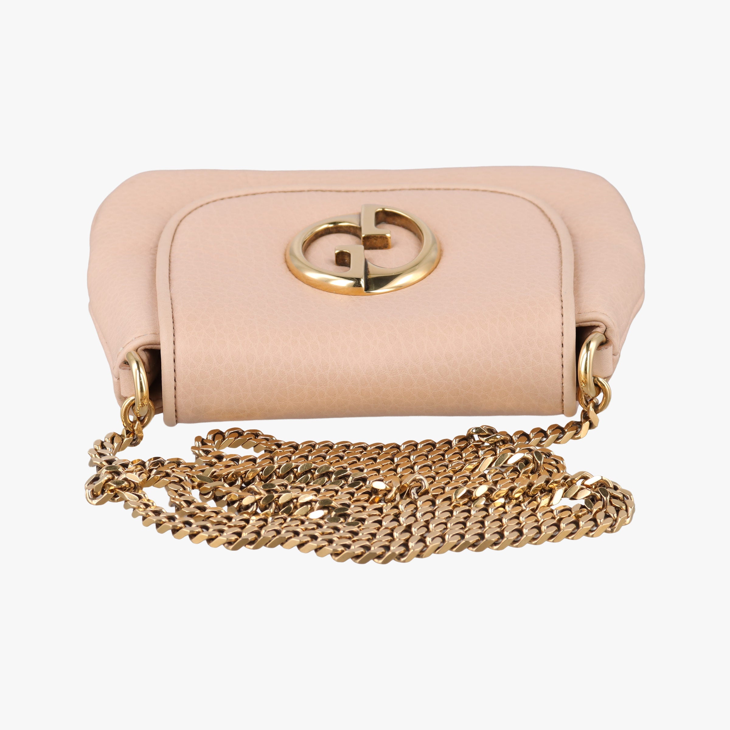 1973 Double G Golden-pink Leather 251821 A82552711973 ダブルG ゴールドピンク レザー 251821 A8255271