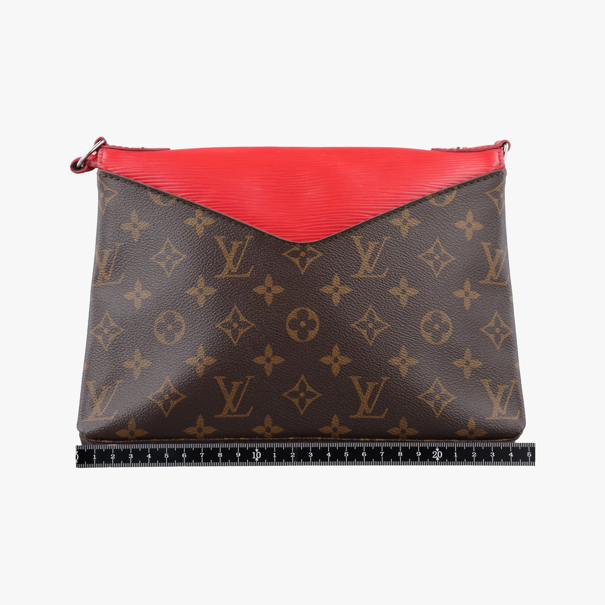SAINT MICHEL Brown×COQUELICOT Monogram Canvas×epi M44031 CA3117サンミシェル モノグラム/ブラウン×コクリコ モノグラムキャンバス×エピ M44031 CA3117
