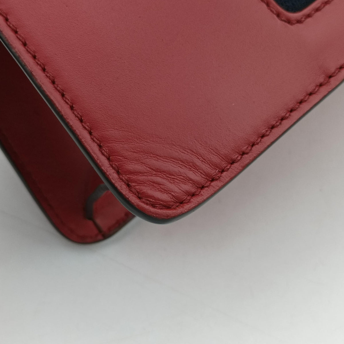 Pre-owned Gucci Sylvie Red Leather 470270 shoulderbag | stylenewstar