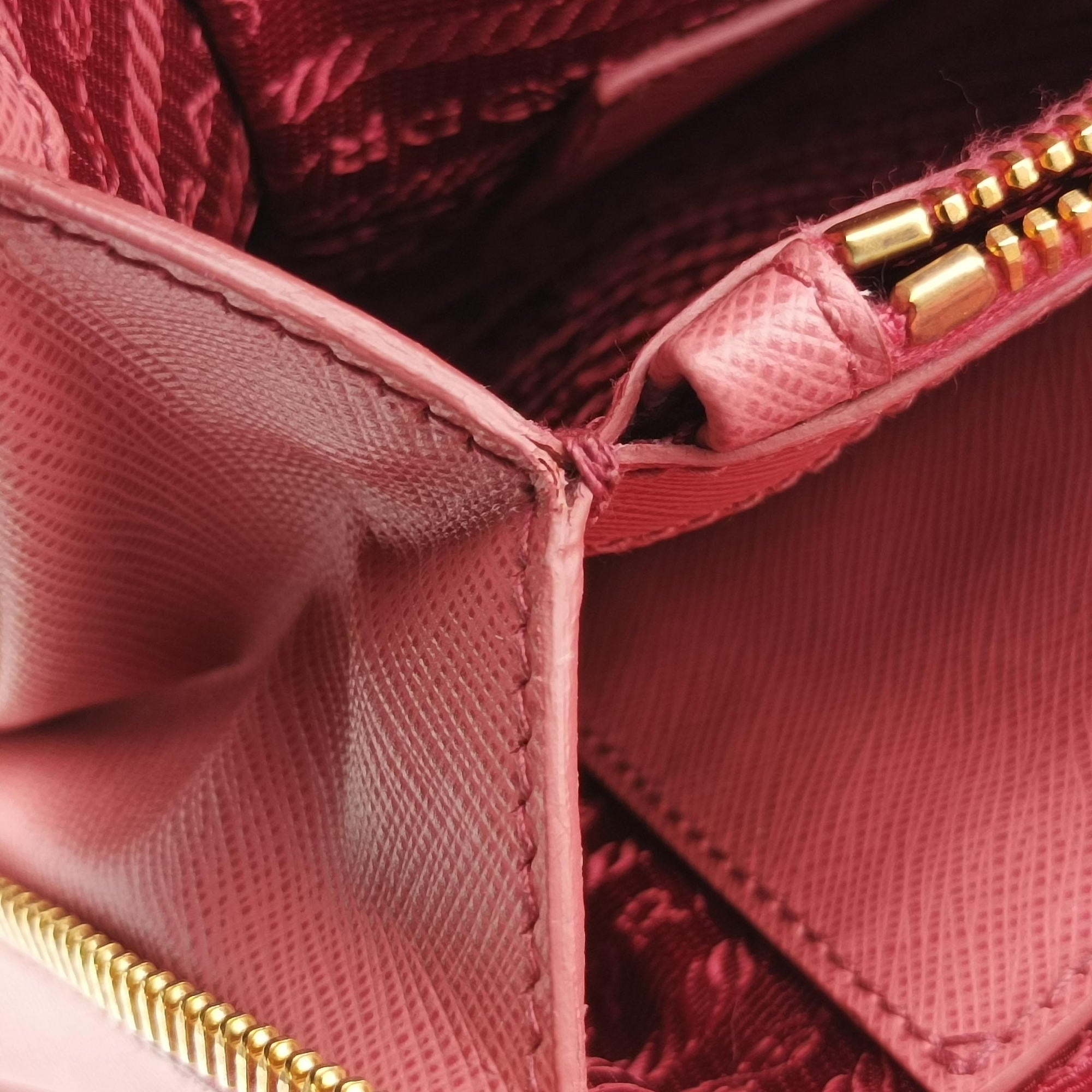 Promenade Pink SAFFIANO Leather BL0837 7/Iプロムナード ピンク サフィアーノレザー BL0837 7/I
