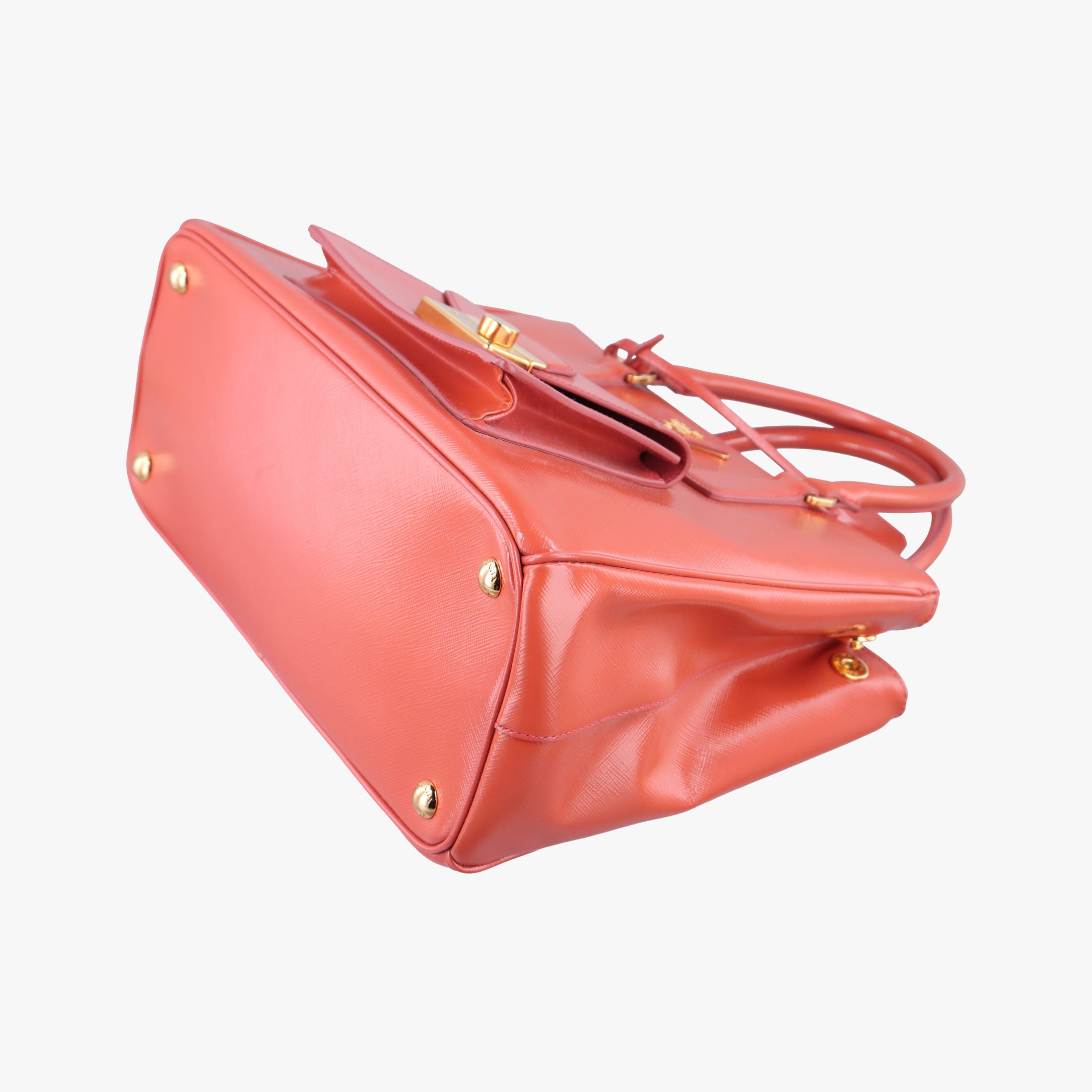 Galleria Front Pocket Orange Patent BN2674 14/Aガレリア フロント ポケット オレンジ パテント BN2674 14/A