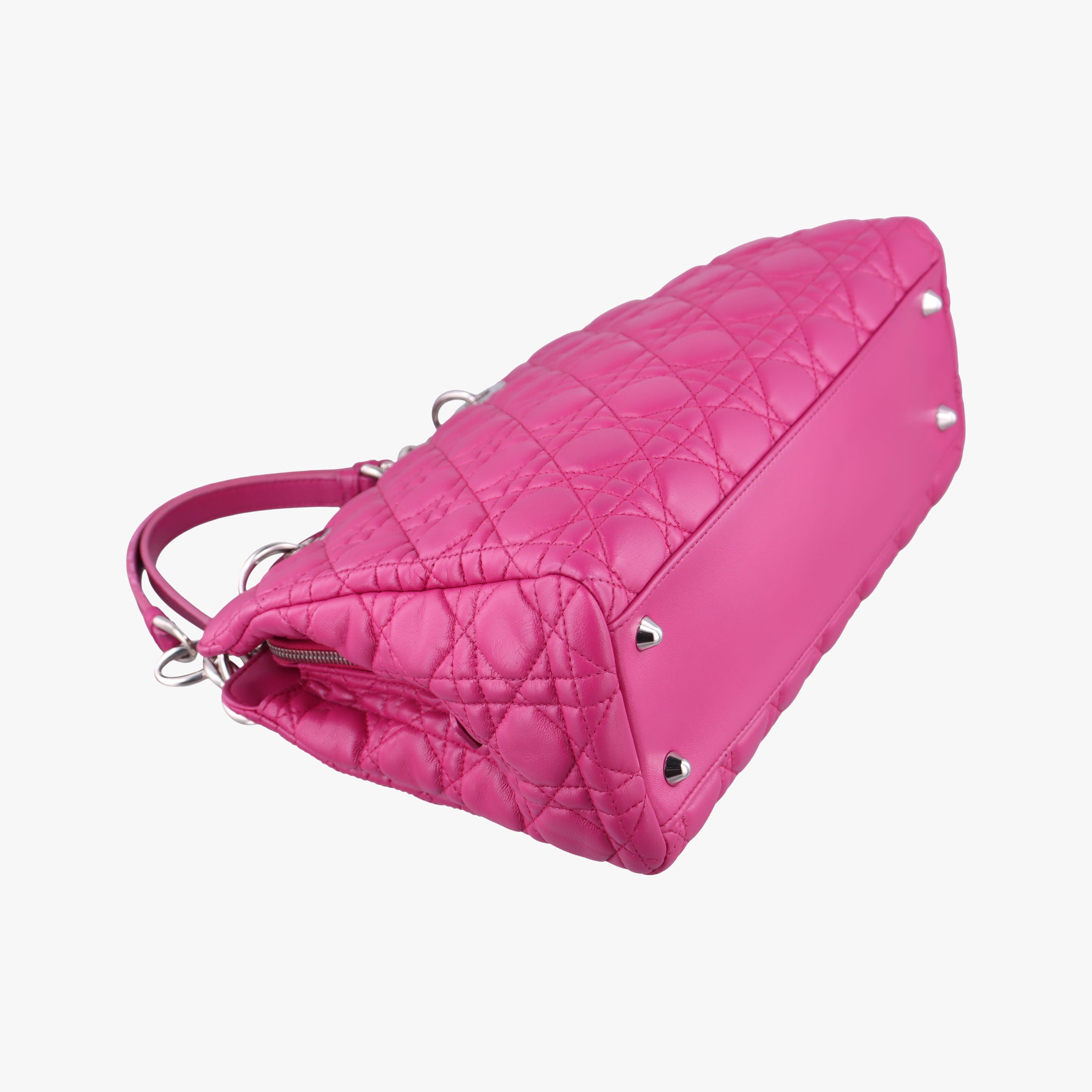 Cannage Dior Soft Shopping Purple lambskin 17-BO-0154ディオールソフト パープル ラムスキン 17-BO-0154