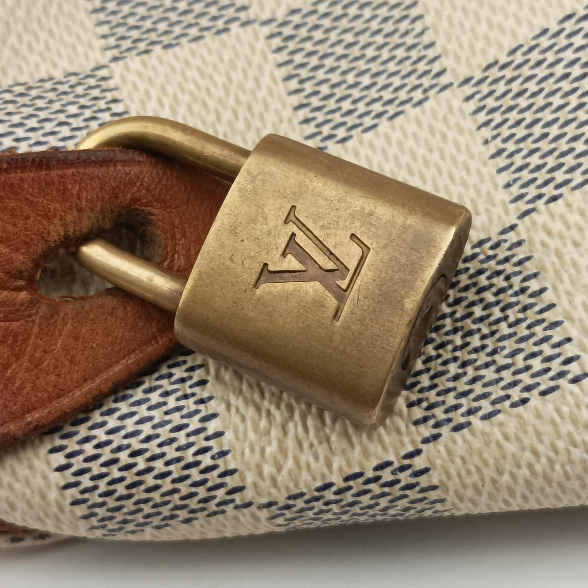 Vintage Louis Vuitton Speedy 35 Azur Damier Canvas N41535 handbag | stylenewstar