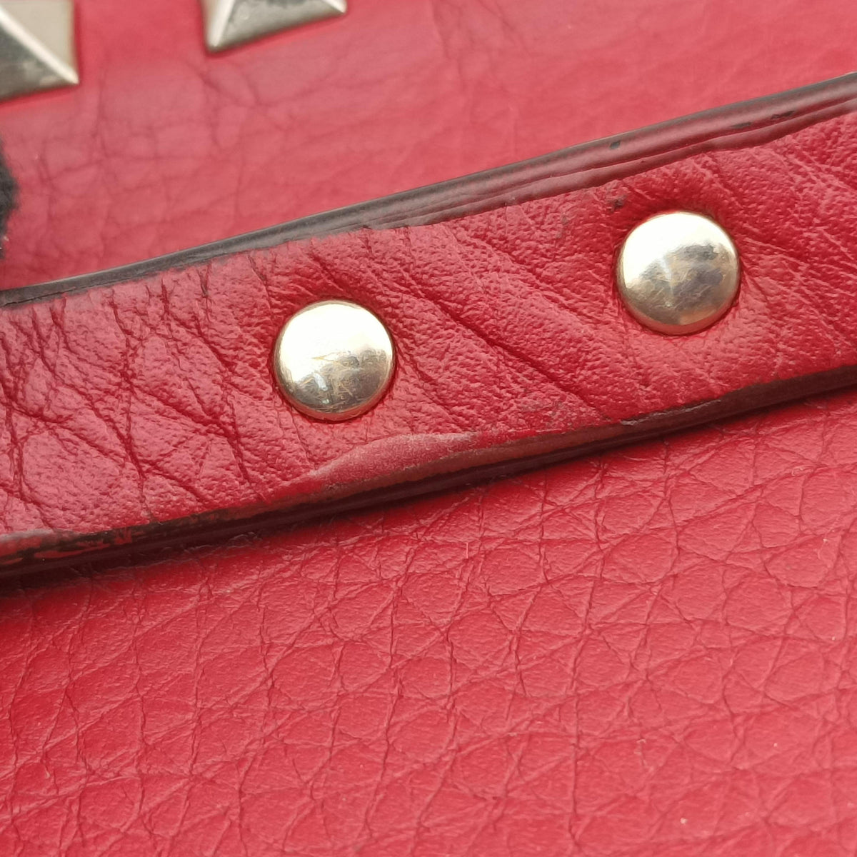 Rockstud Red Leather TV-M809VSF2ロックスタッズ レッド レザー TV-M809VSF2