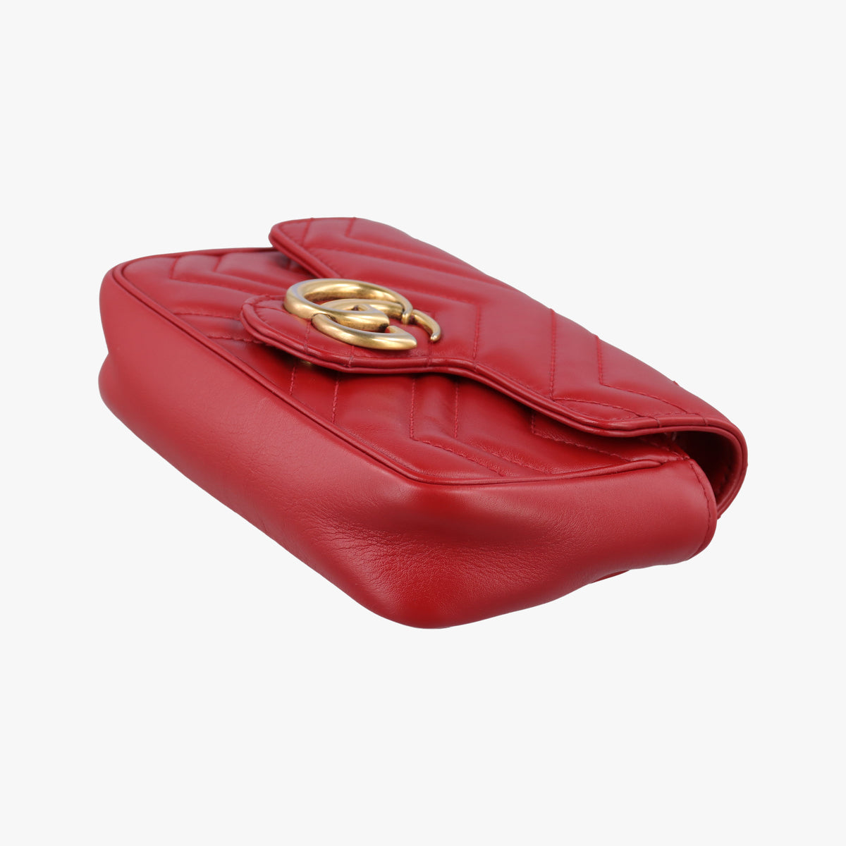 GG Marmont Red Leather 476433 GGマーモント レッド レザー 476433