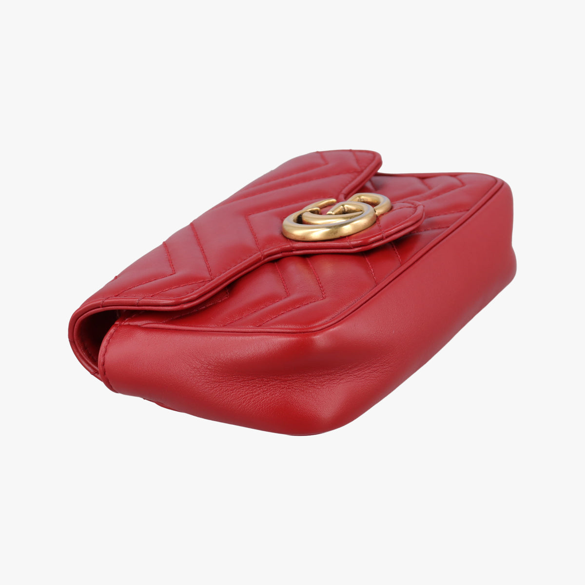 GG Marmont Red Leather 476433 GGマーモント レッド レザー 476433