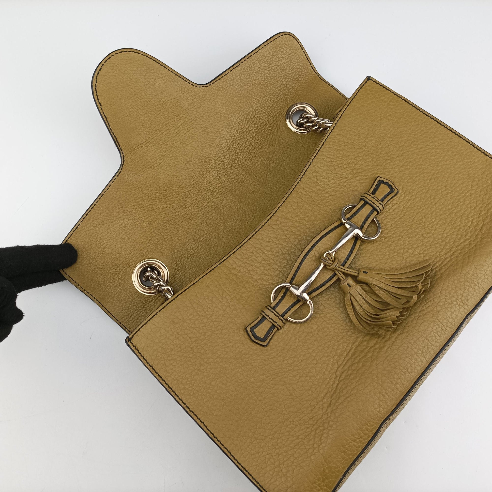 Emily Yellow Leather 295402 F016238723エミリー イエロー レザー 295402 F016238723