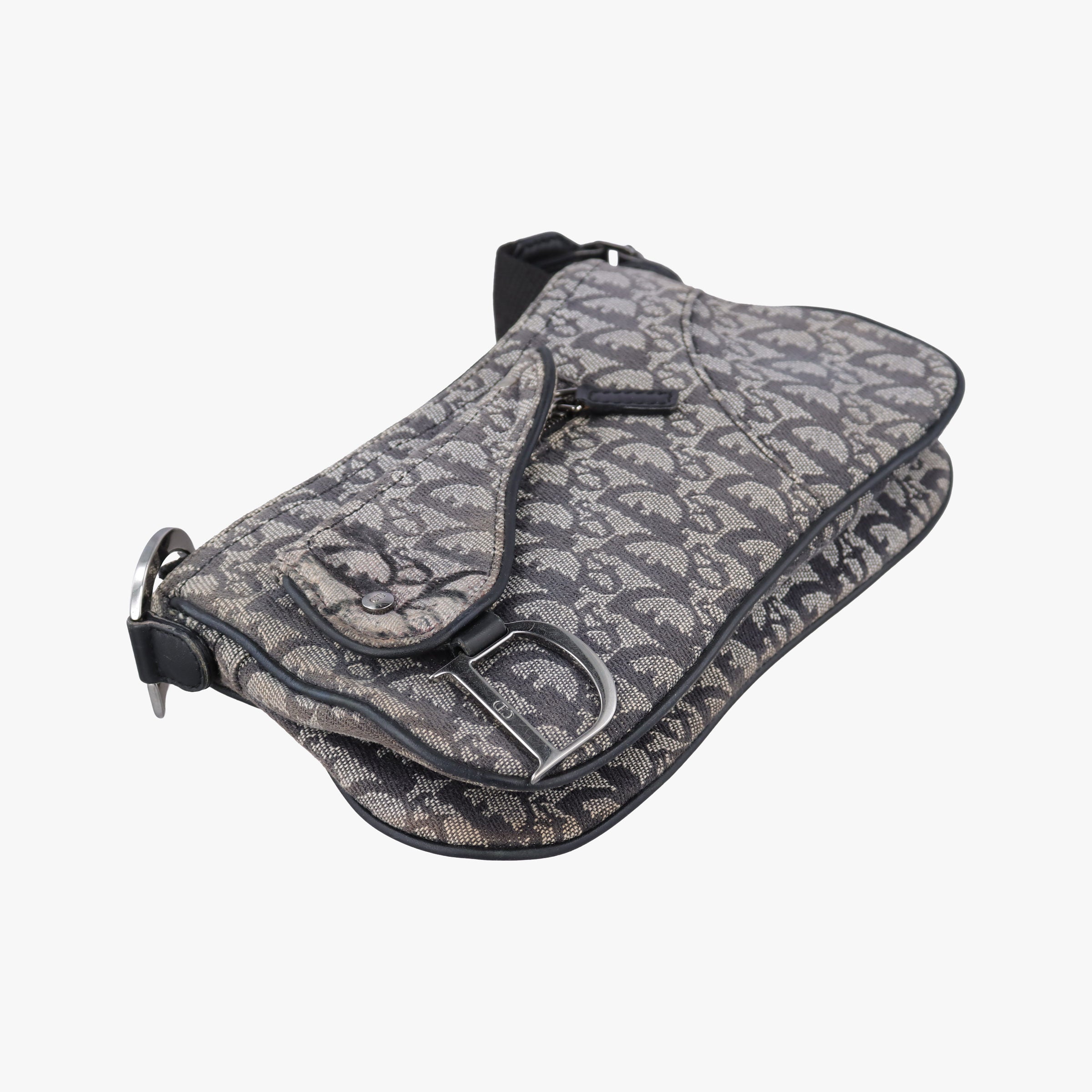 Trotter Double Saddle Grey×Brown Jacquard 07RU 0044トロッター ダブル サドル グレー×ブラウン ジャガード 07RU 0044