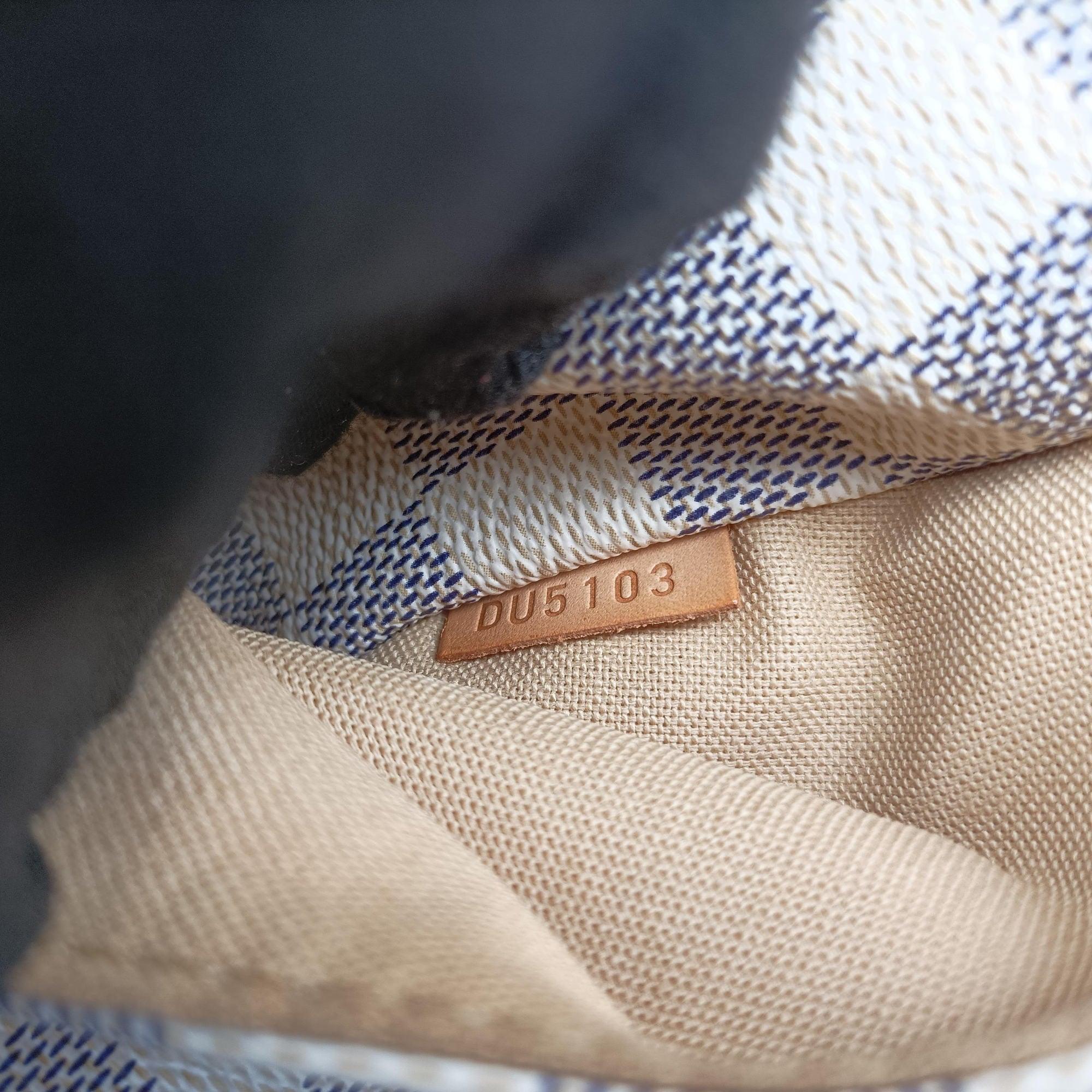 TOTALLY MM Azur Damier Canvas N51262 DU5103トータリーMM アズール ダミエキャンバス N51262 DU5103