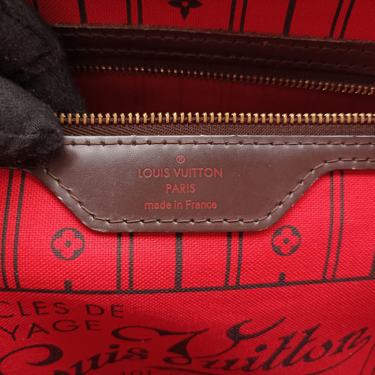 NEVERFULL GM EBENE Damier Canvas N51106 FL4160ネヴァーフルGM エベヌ ダミエキャンバス N51106 FL4160
