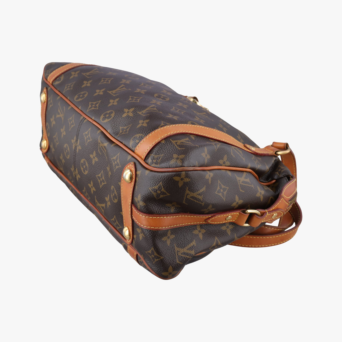 Secondhand Louis Vuitton STRESA PM brown Monogram Canvas M51186 handbag | stylenewstar