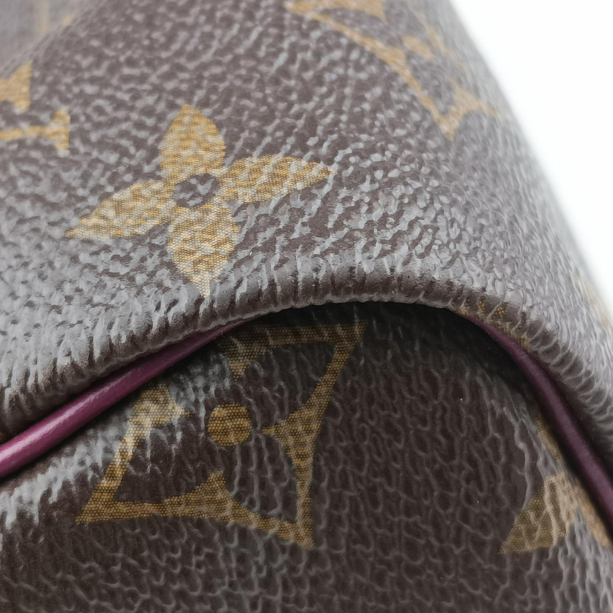 Pre-owned Louis Vuitton Speedy30 brown×Magenta Monogram Totem M41666 handbag | stylenewstar