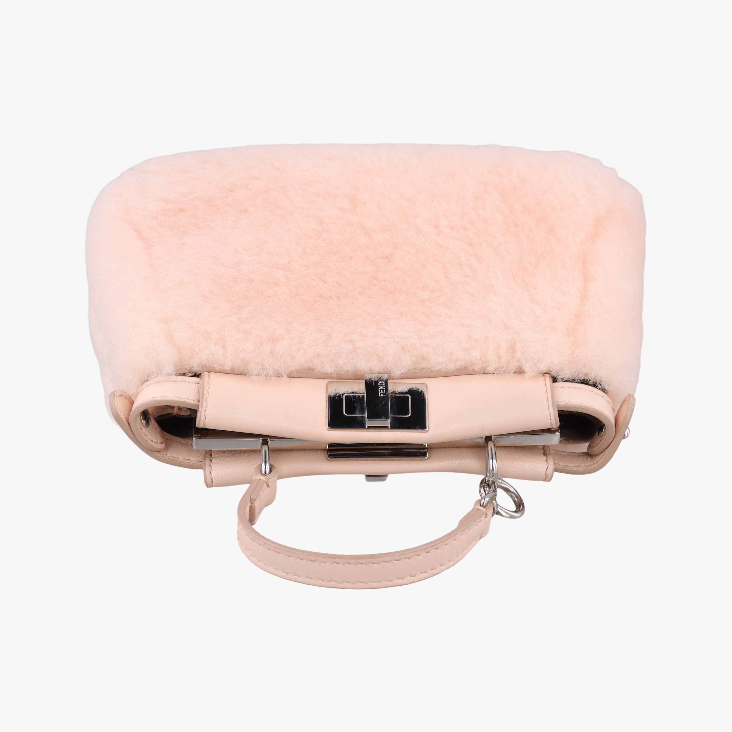 Micro Peekaboo Pink Leather × Pile 8M0355 8M0355-5AY-159-9290マイクロピーカブー ピンク レザー×パイル 8M0355 8M0355-5AY-159-9290