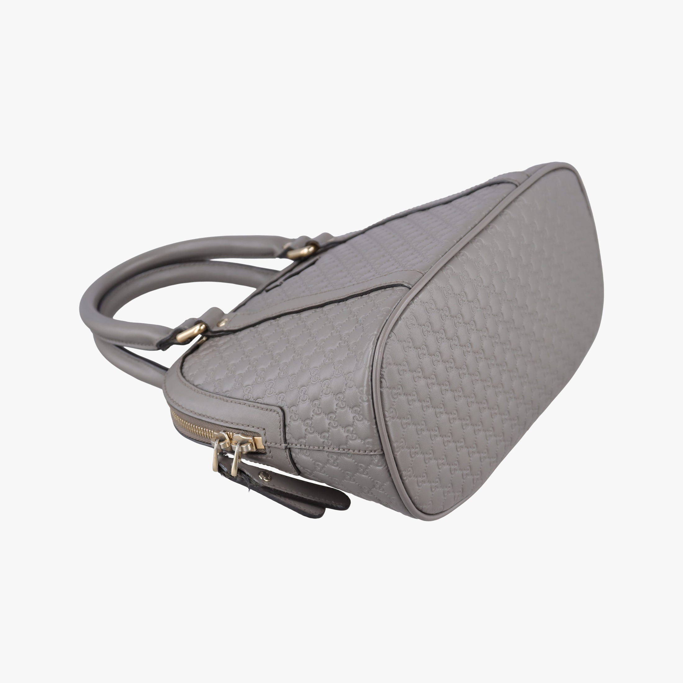 Microguccissima Grey Leather 449654 C025505235マイクログッチシマ グレー レザー 449654 C025505235