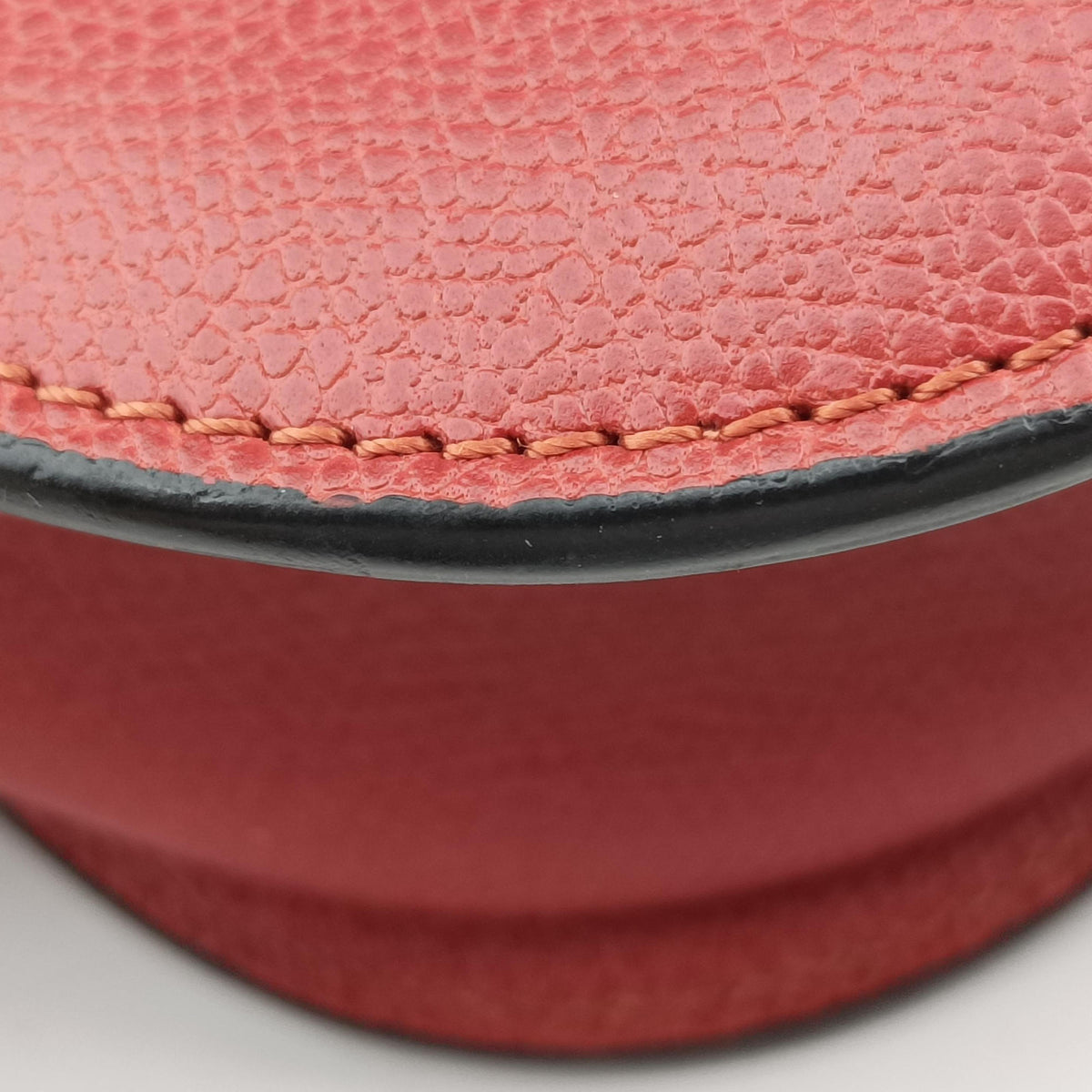 Pre-owned Valextra Iside Terracotta Soft Calfskin Leather shoulderbag | stylenewstar