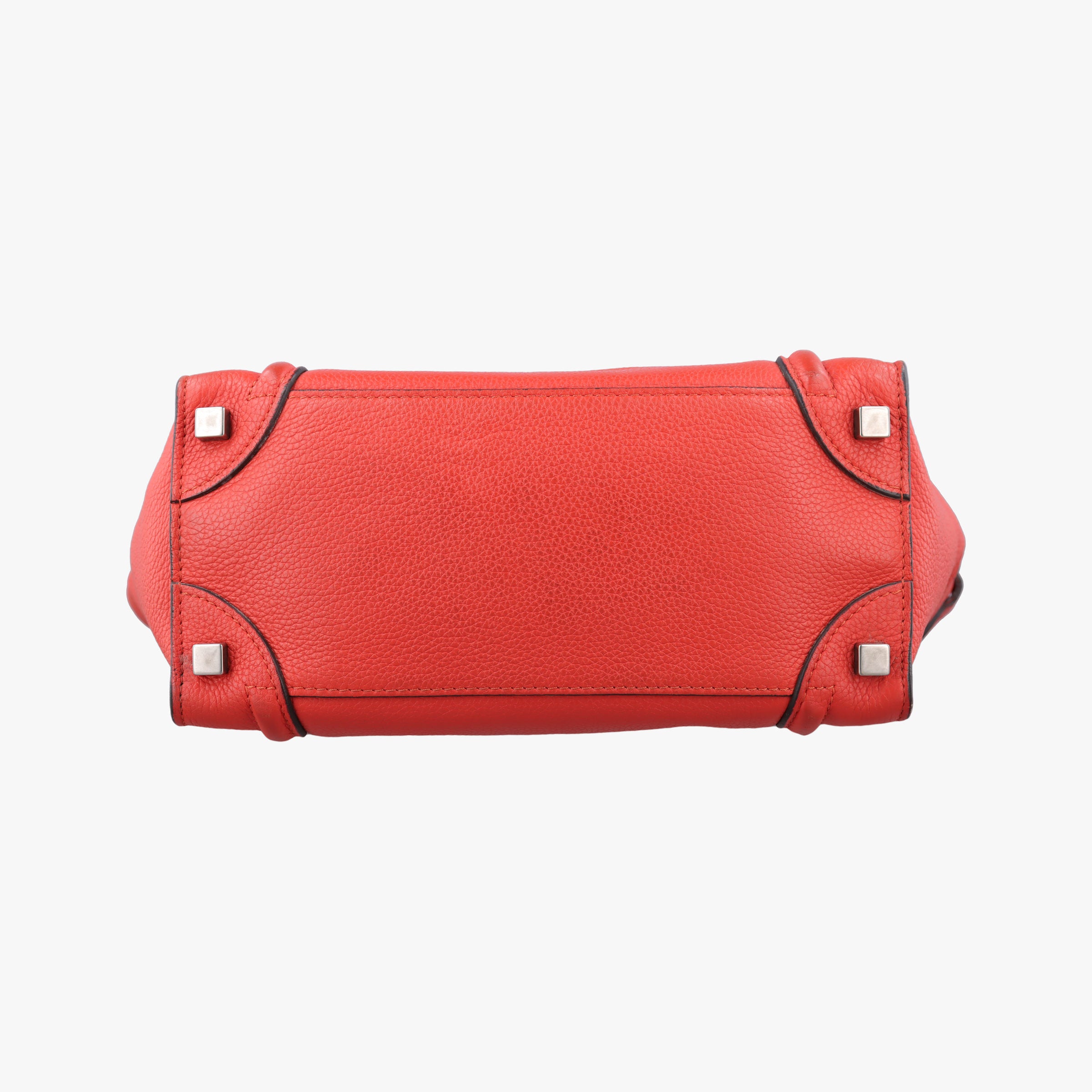 Luggage Micro shopper Orange Leather W-GA-0172ラゲージマイクロショッパー オレンジ レザー W-GA-0172