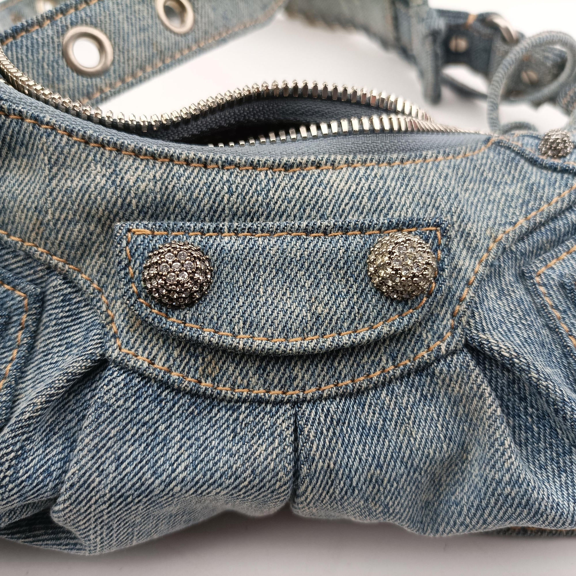 Le Cagole Blue denim 671309.4715.P.002123ル カゴール ブルー デニム 671309.4715.P.002123