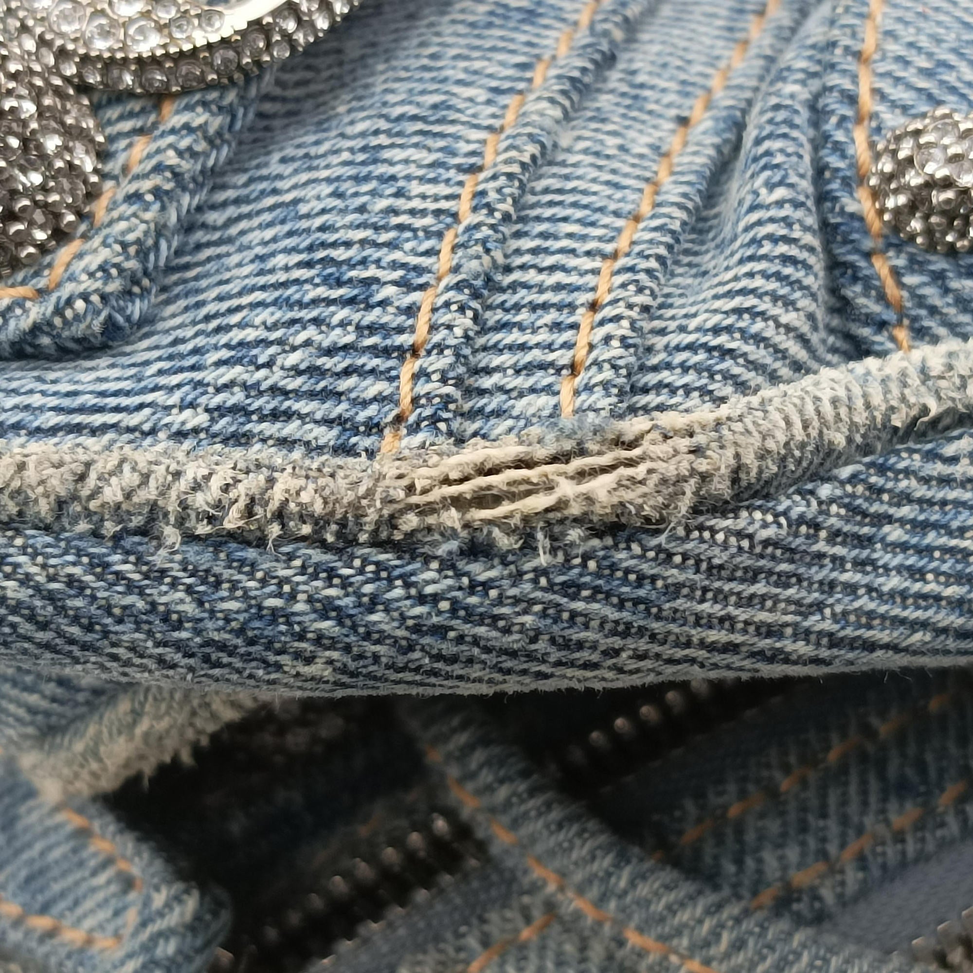 Le Cagole Blue denim 671309.4715.P.002123ル カゴール ブルー デニム 671309.4715.P.002123